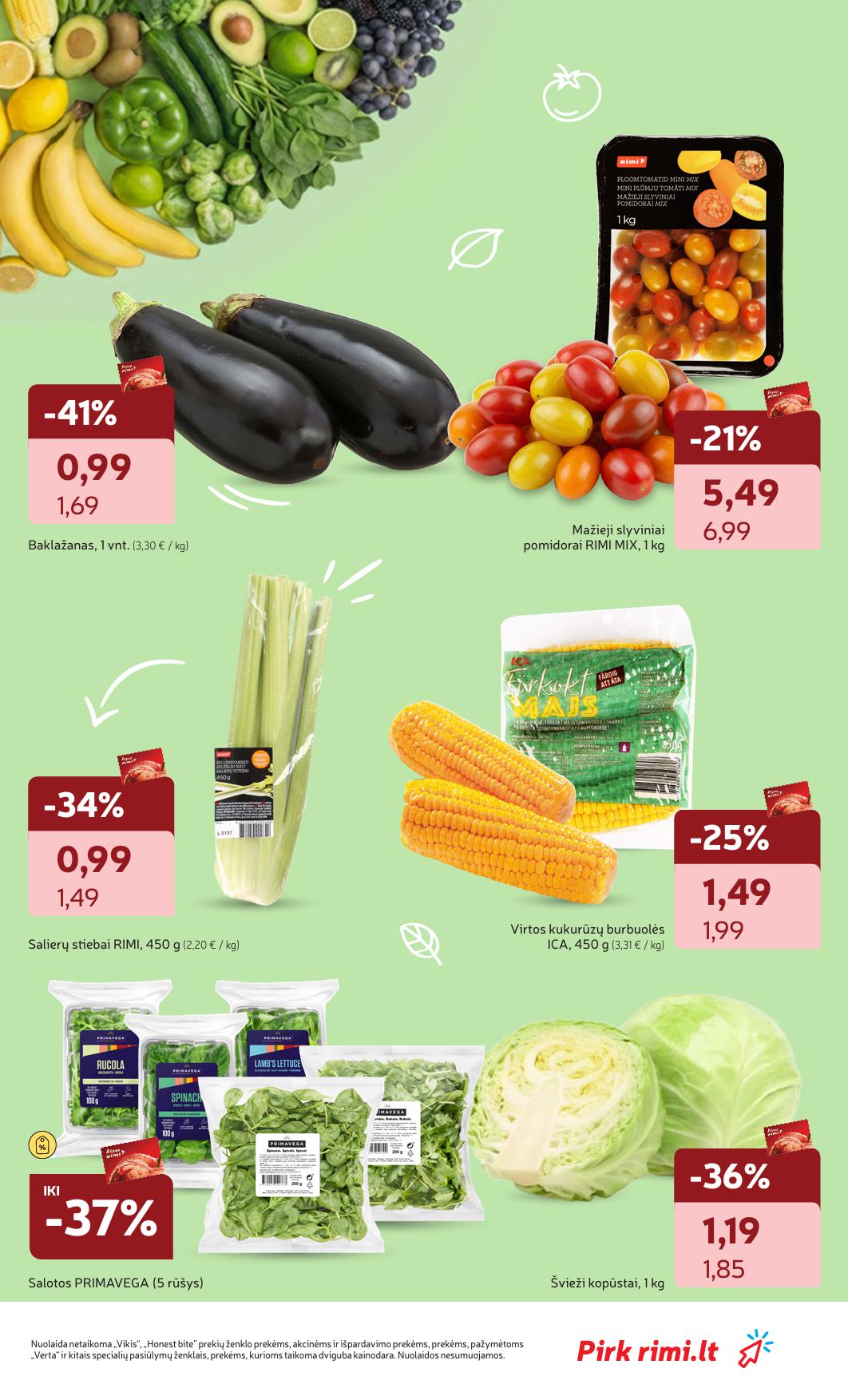 Naujausias RIMI kaininis katalogas 2026.04.21 - 2026.04.27
