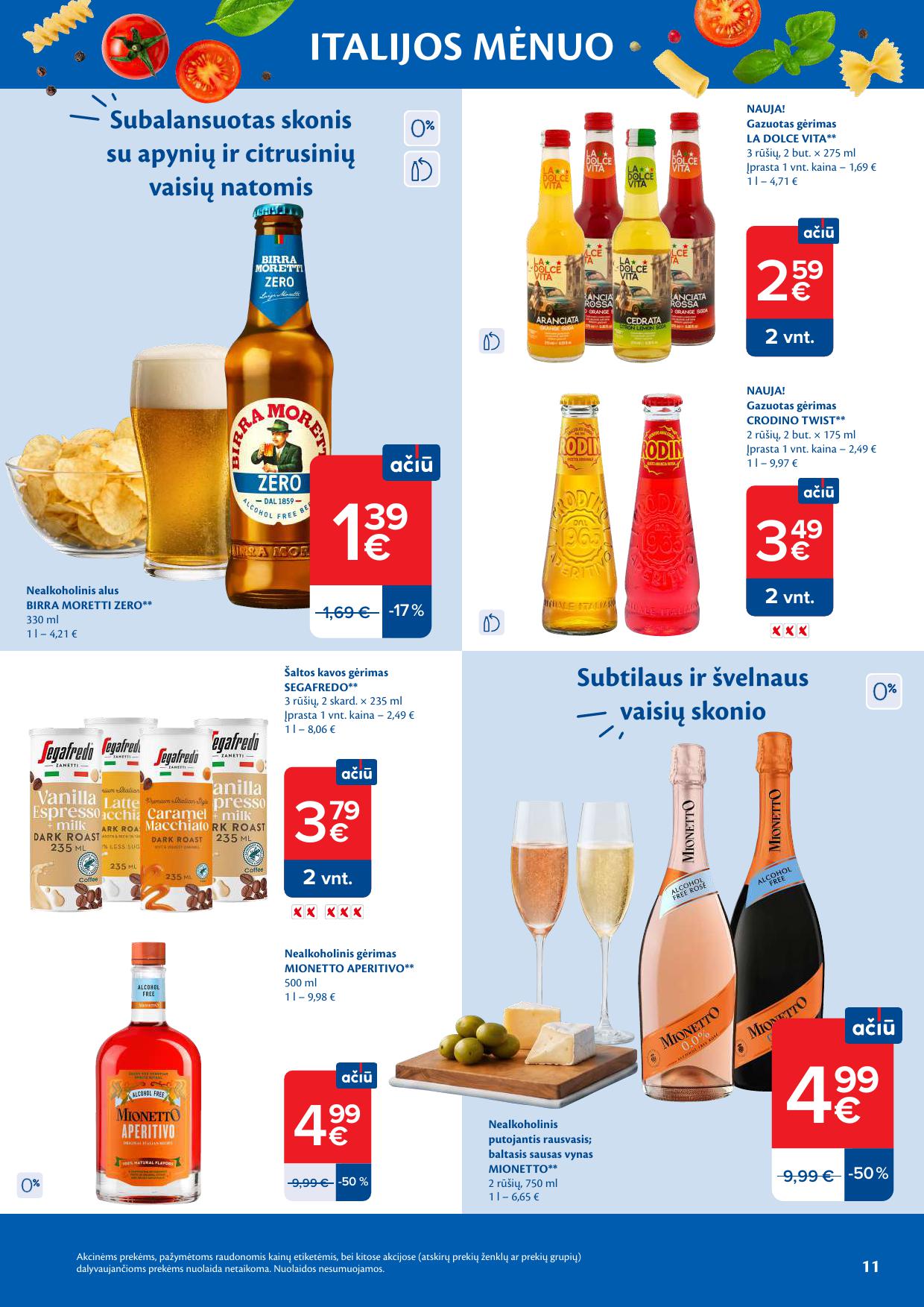 MAXIMA nuolaidų katalogas "ITALIJOS MĖNUO"