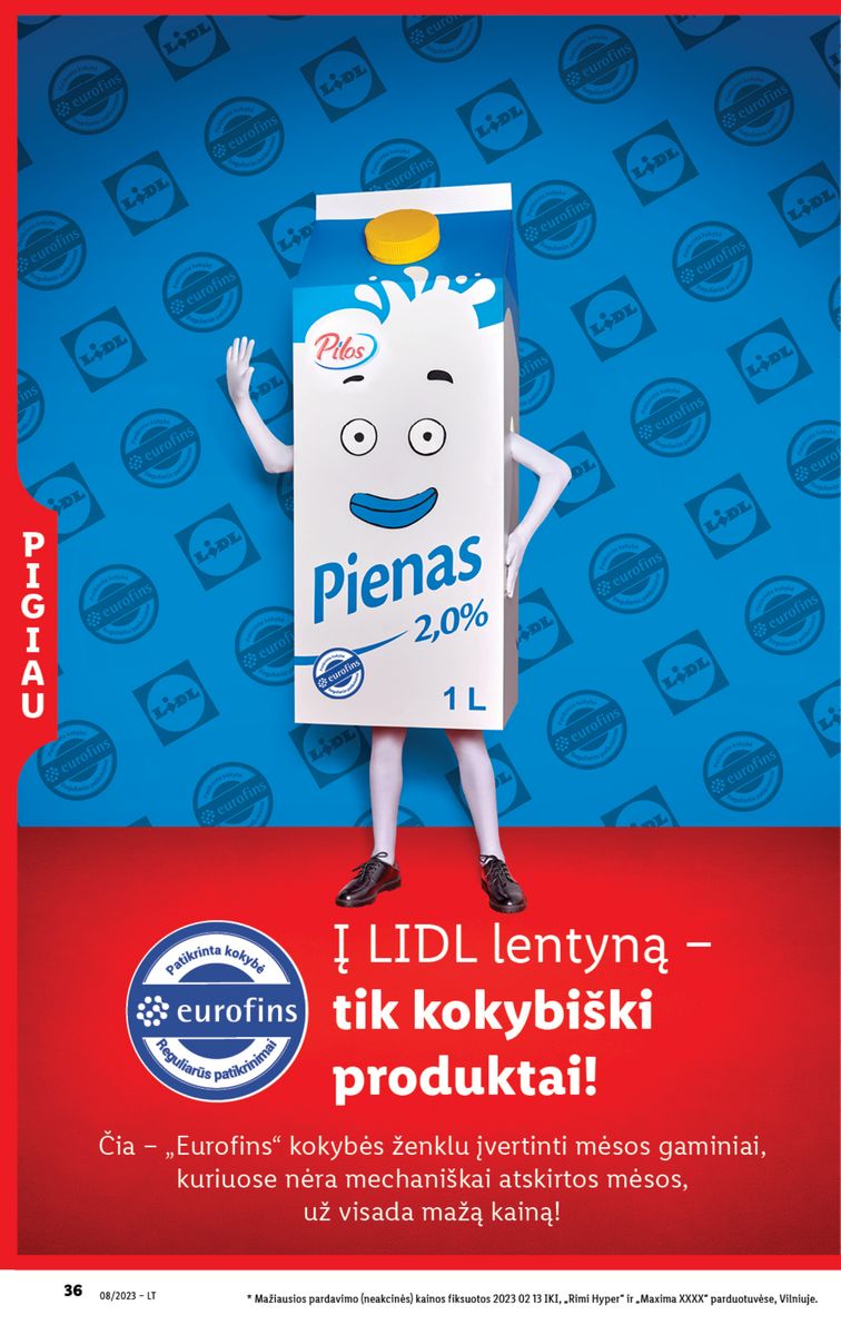 Naujausias LIDL kaininis katalogas 2023.02.20 - 2023.02.26