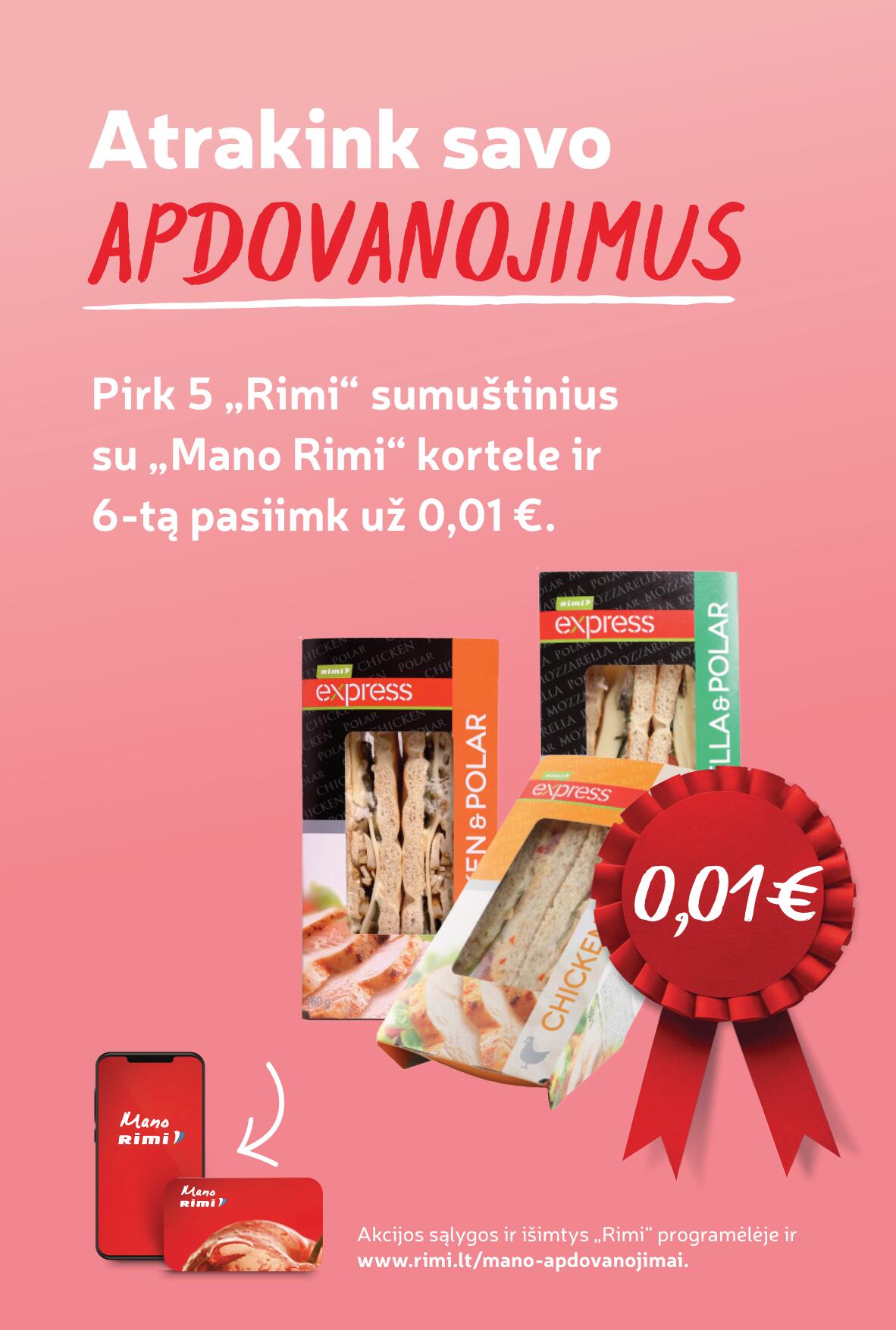 Naujausias RIMI kaininis katalogas 2023.11.14 - 2023.11.20