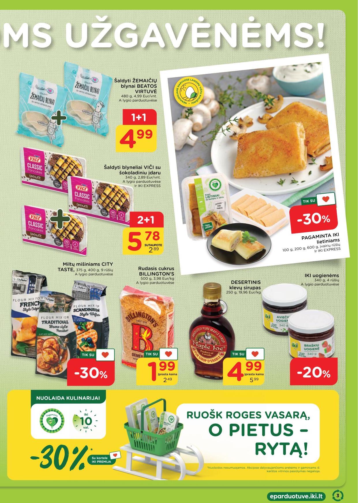 IKI SAVAITĖLĖ akcijų ir nuolaidų leidinys Nr.8 2023.02.20 - 2023.02.26