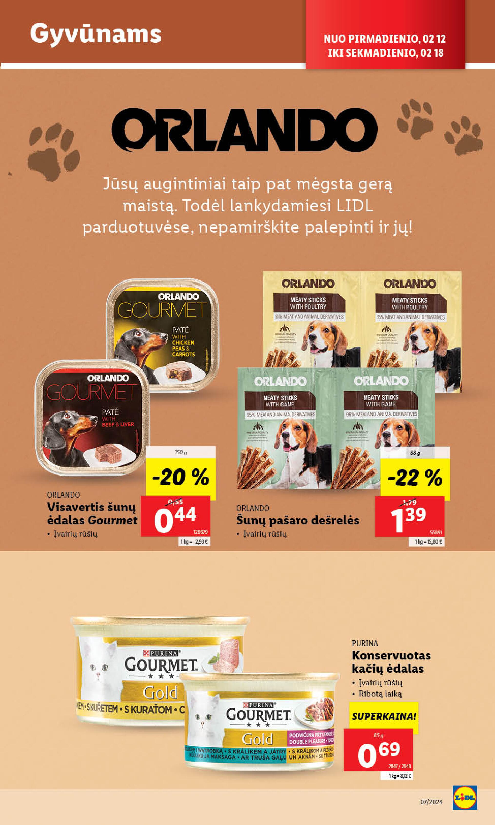 Naujausias LIDL kaininis katalogas 2024.02.12 - 2024.02.18