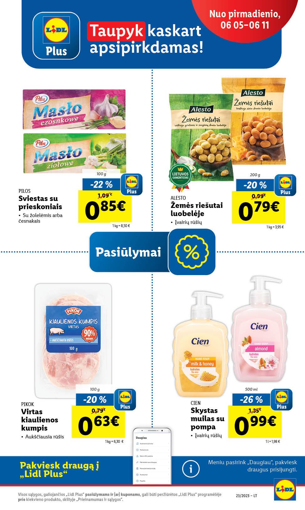 Naujausias LIDL kaininis katalogas 2023.06.05 - 2023.06.11