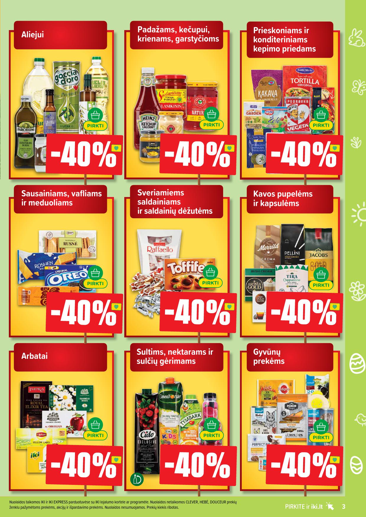 Naujausias IKI kaininis katalogas 2026.03.23 - 2026.03.29