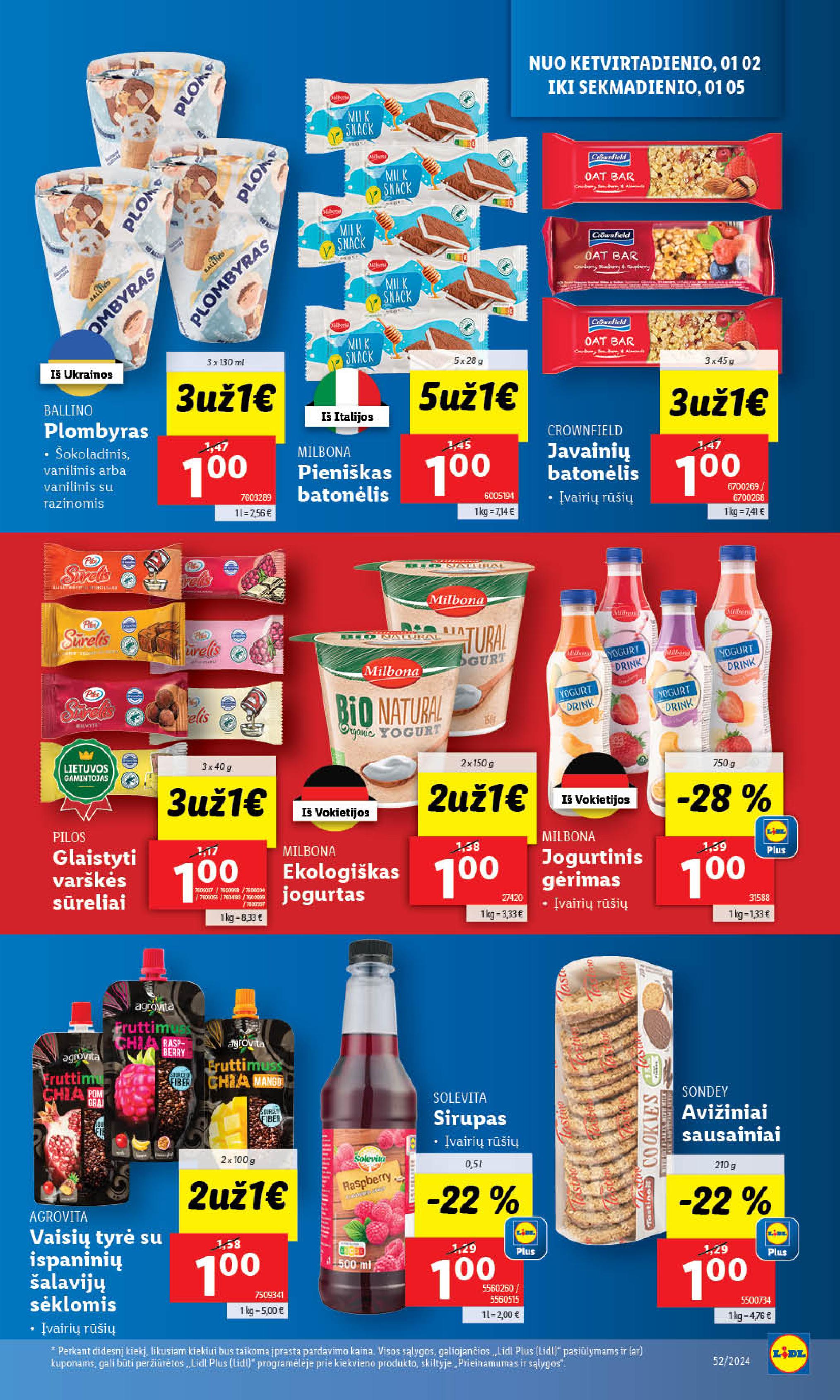 Naujausias LIDL kaininis katalogas 2024.12.26 - 2024.12.31