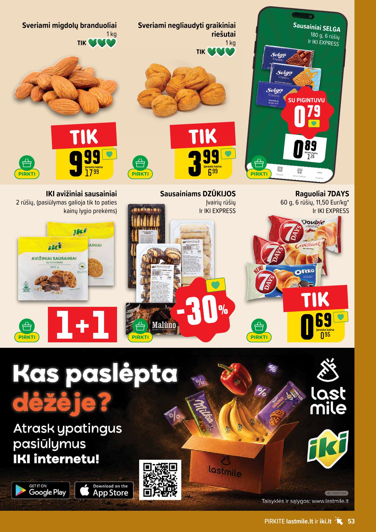 Naujausias IKI kaininis katalogas 2026.10.19 - 2026.10.25