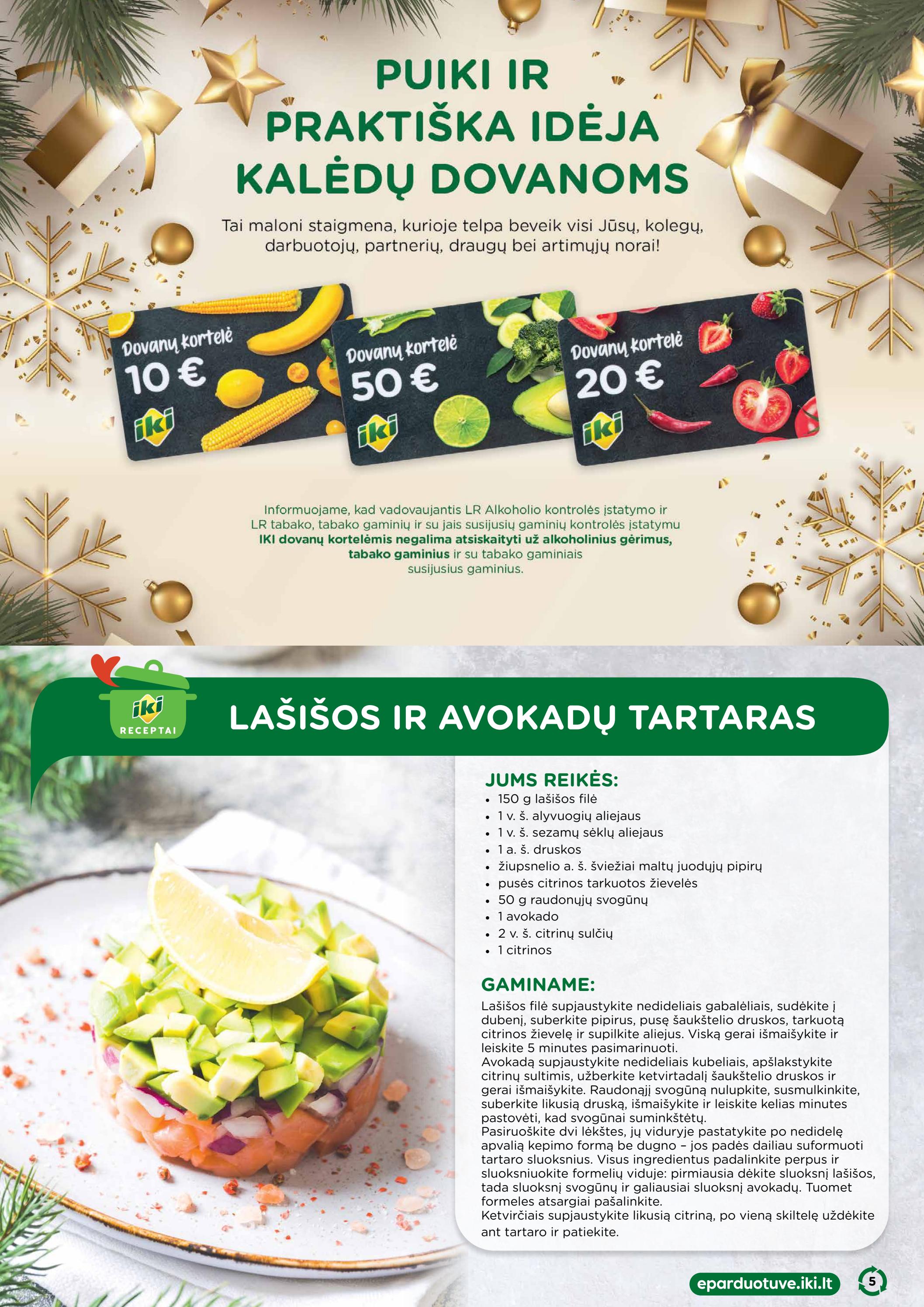 Naujausias IKI kaininis katalogas 2022.12.12 - 2022.12.18