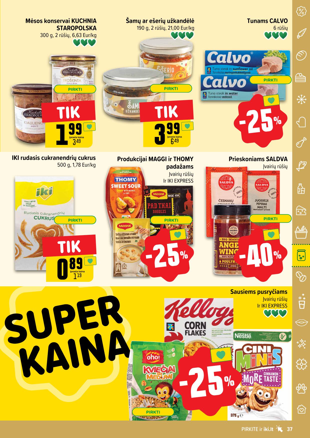 Naujausias IKI kaininis katalogas 2024.06.24 - 2024.06.30
