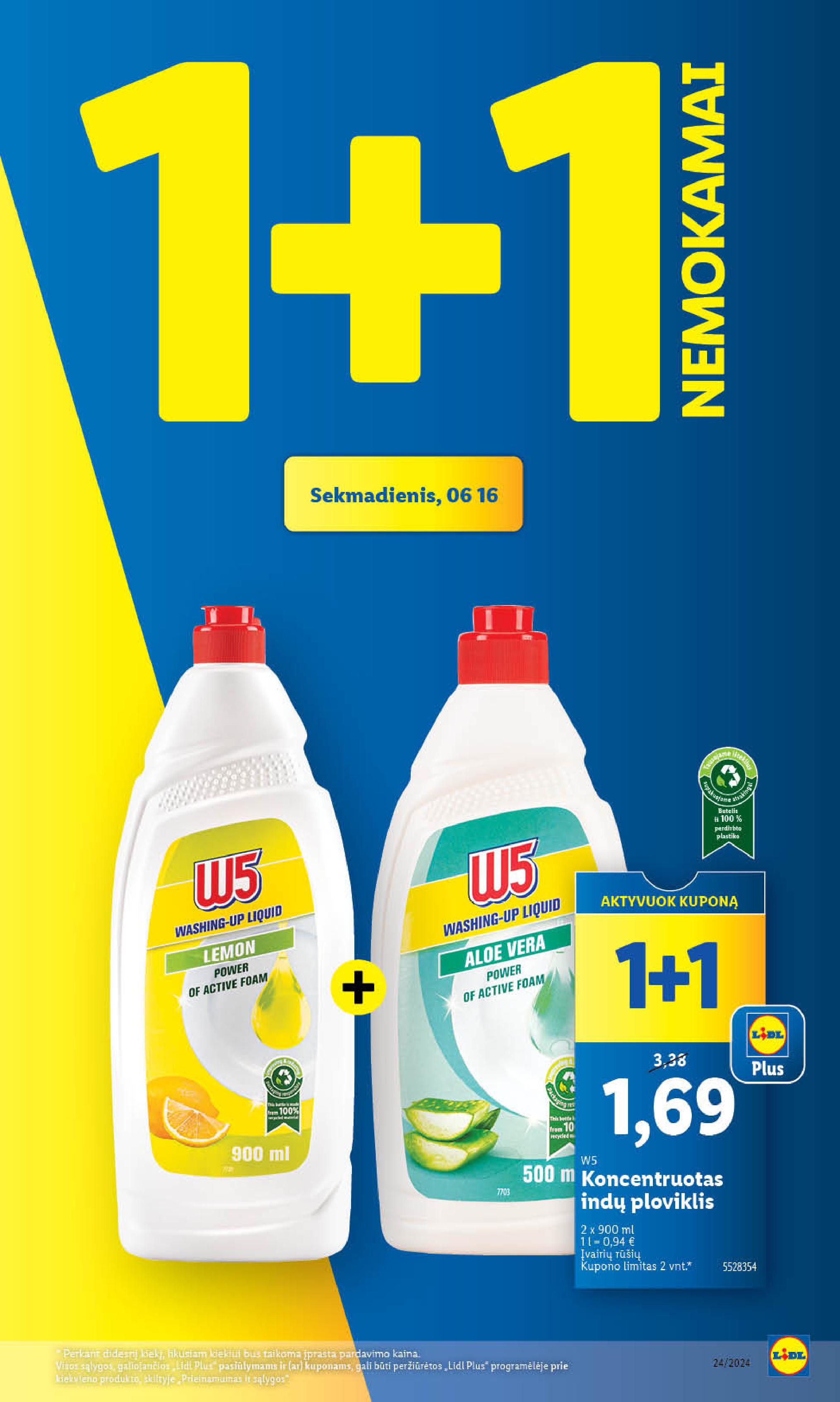 Naujausias LIDL kaininis katalogas 2024.06.10 - 2024.06.16