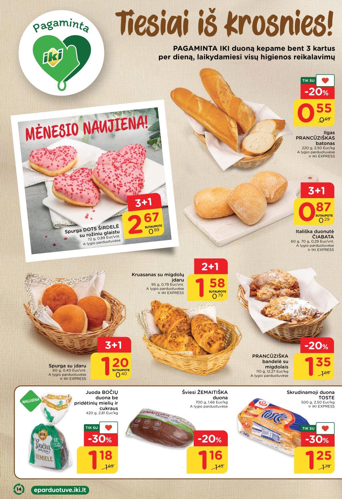 IKI SAVAITĖLĖ akcijų ir nuolaidų leidinys Nr.8 2023.02.20 - 2023.02.26