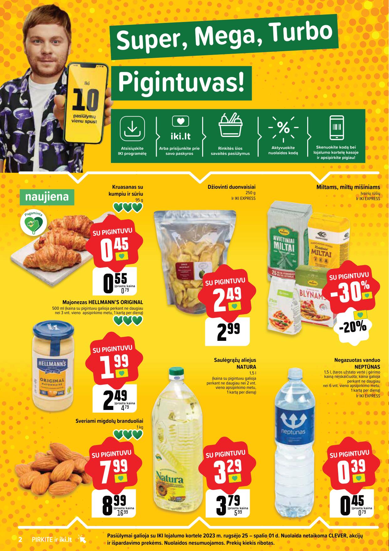 Naujausias IKI kaininis katalogas 2023.09.25 - 2023.10.01