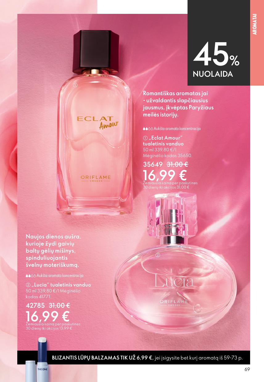 Naujas ORIFLAME katalogas galioja 2026.04.22 - 2026.05.12