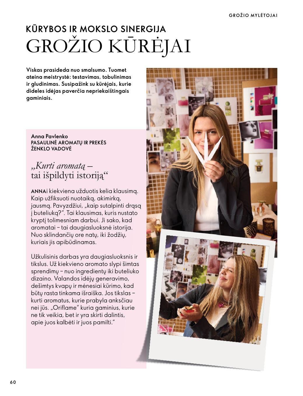 Naujas ORIFLAME katalogas galioja 2026.10.07 - 2026.11.17