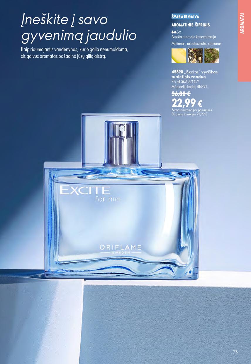 Naujas ORIFLAME  katalogas galioja 2026.08.05 - 2026.08.25