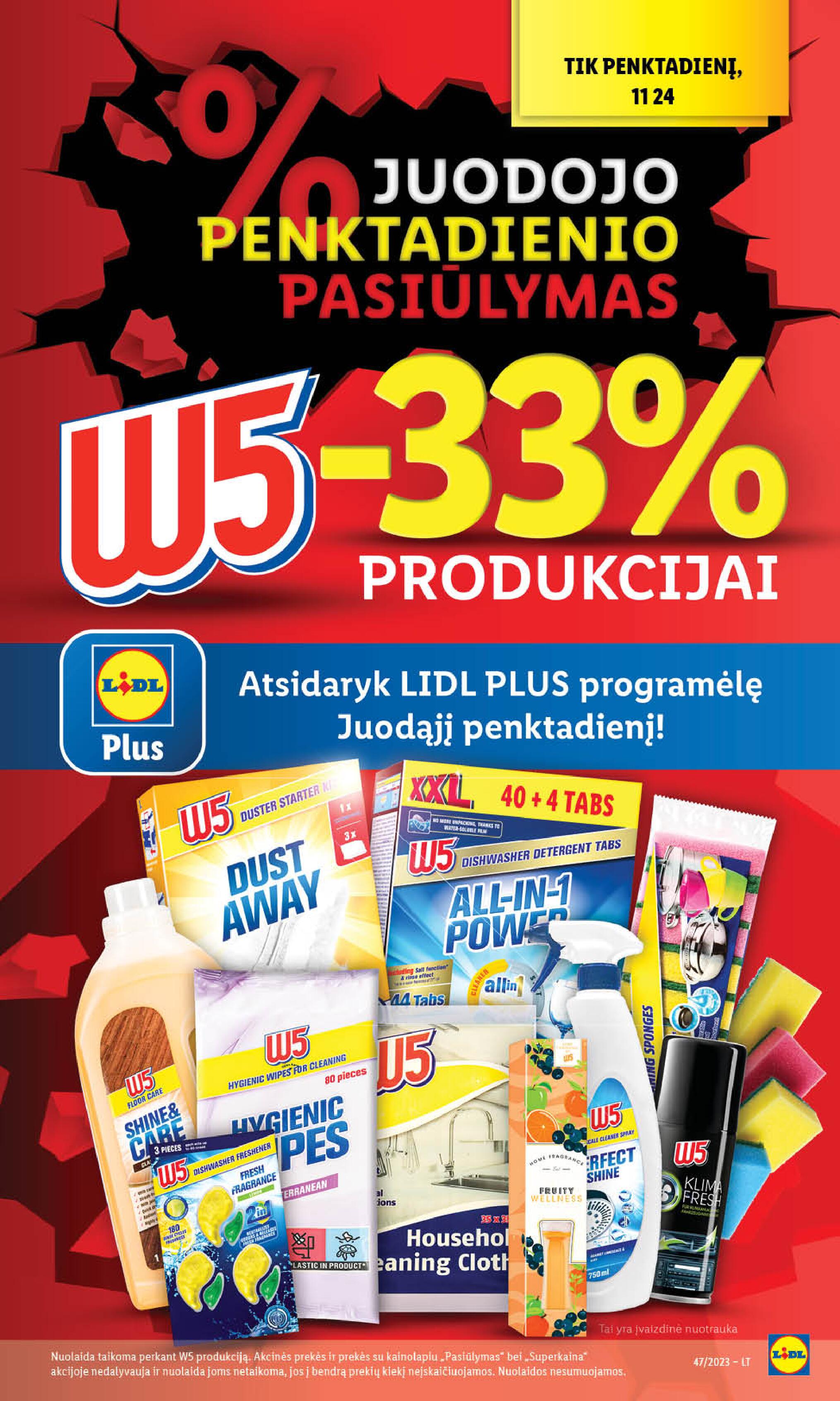 Naujausias LIDL kaininis katalogas 2023.11.20 - 2023.11.26