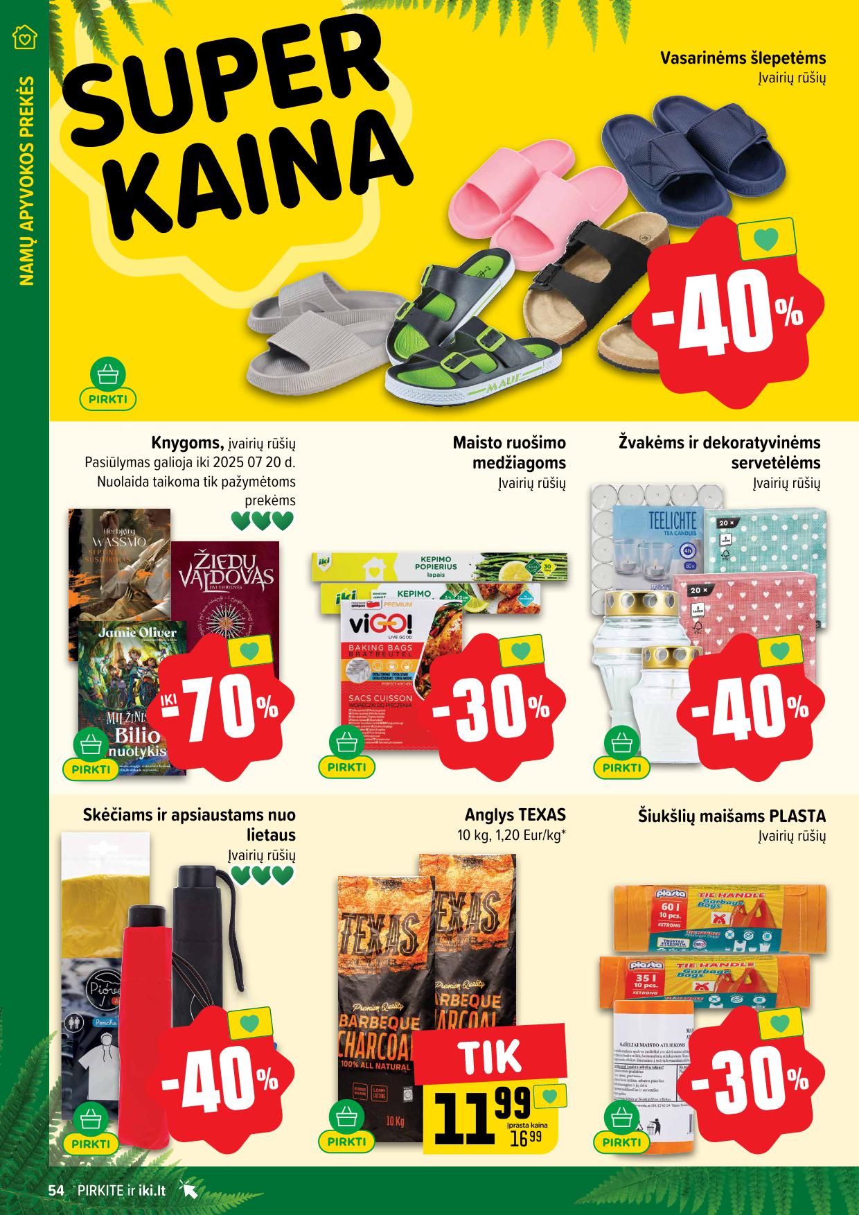 Naujausias IKI kaininis katalogas 2025.06.23 - 2025.06.29