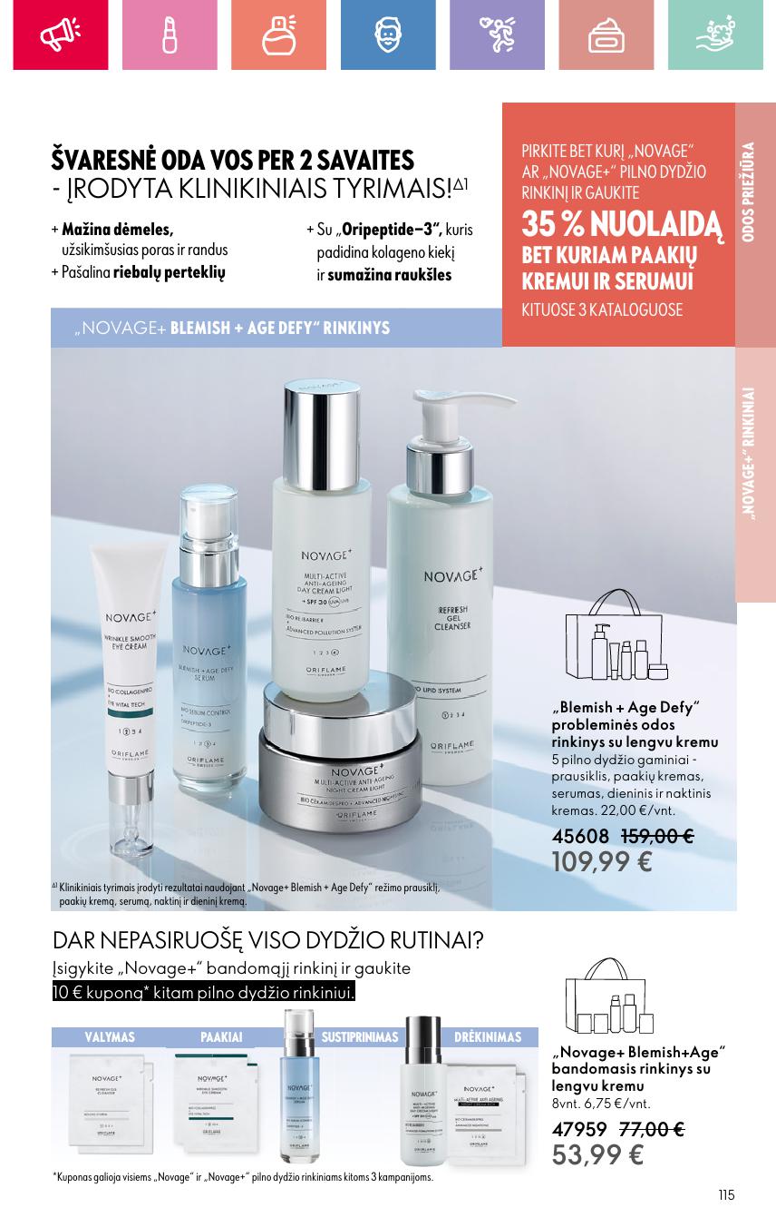 Naujas ORIFLAME katalogas galioja 2025.06.22 - 2025.07.12
