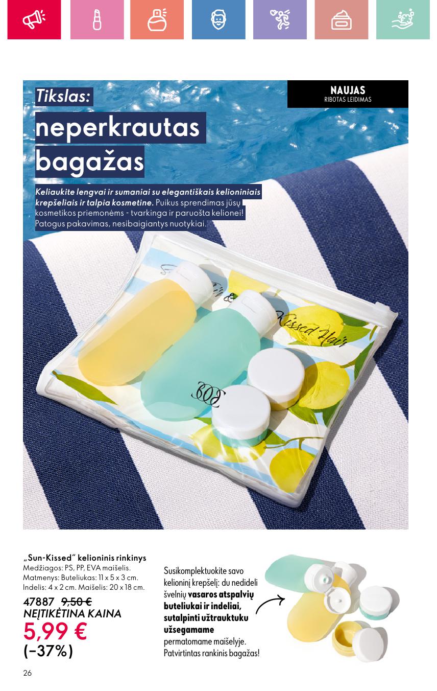 Naujas ORIFLAME katalogas galioja 2025.06.22 - 2025.07.12