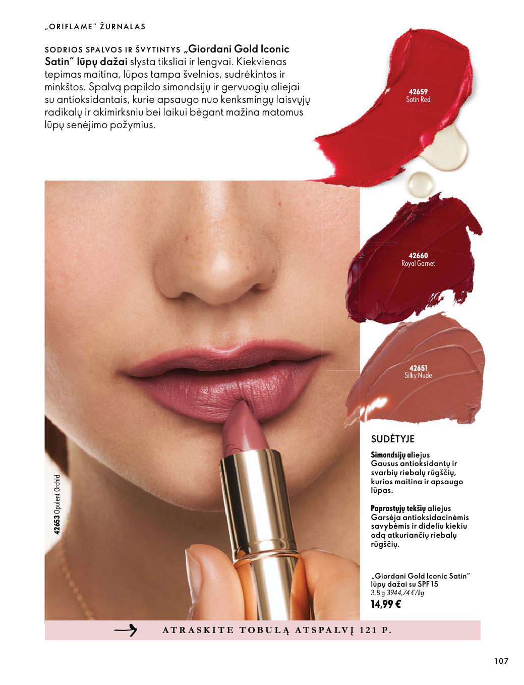 Naujas ORIFLAME katalogas galioja 2026.10.07 - 2026.11.17