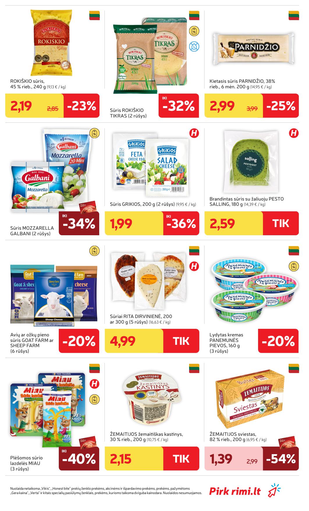 Naujausias RIMI kaininis katalogas 2026.02.24 - 2026.03.02