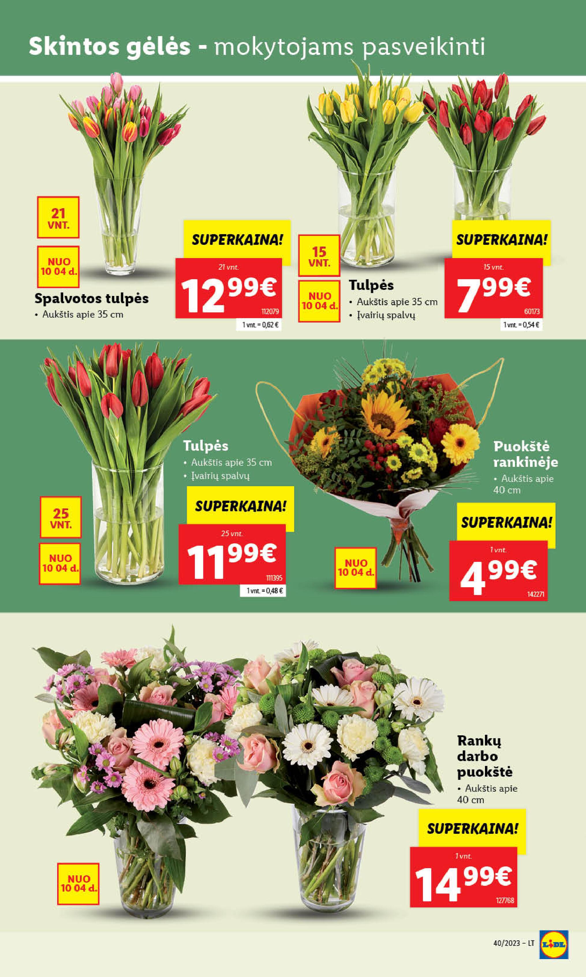 Naujausias LIDL kaininis katalogas 2023.10.02 - 2023.10.08