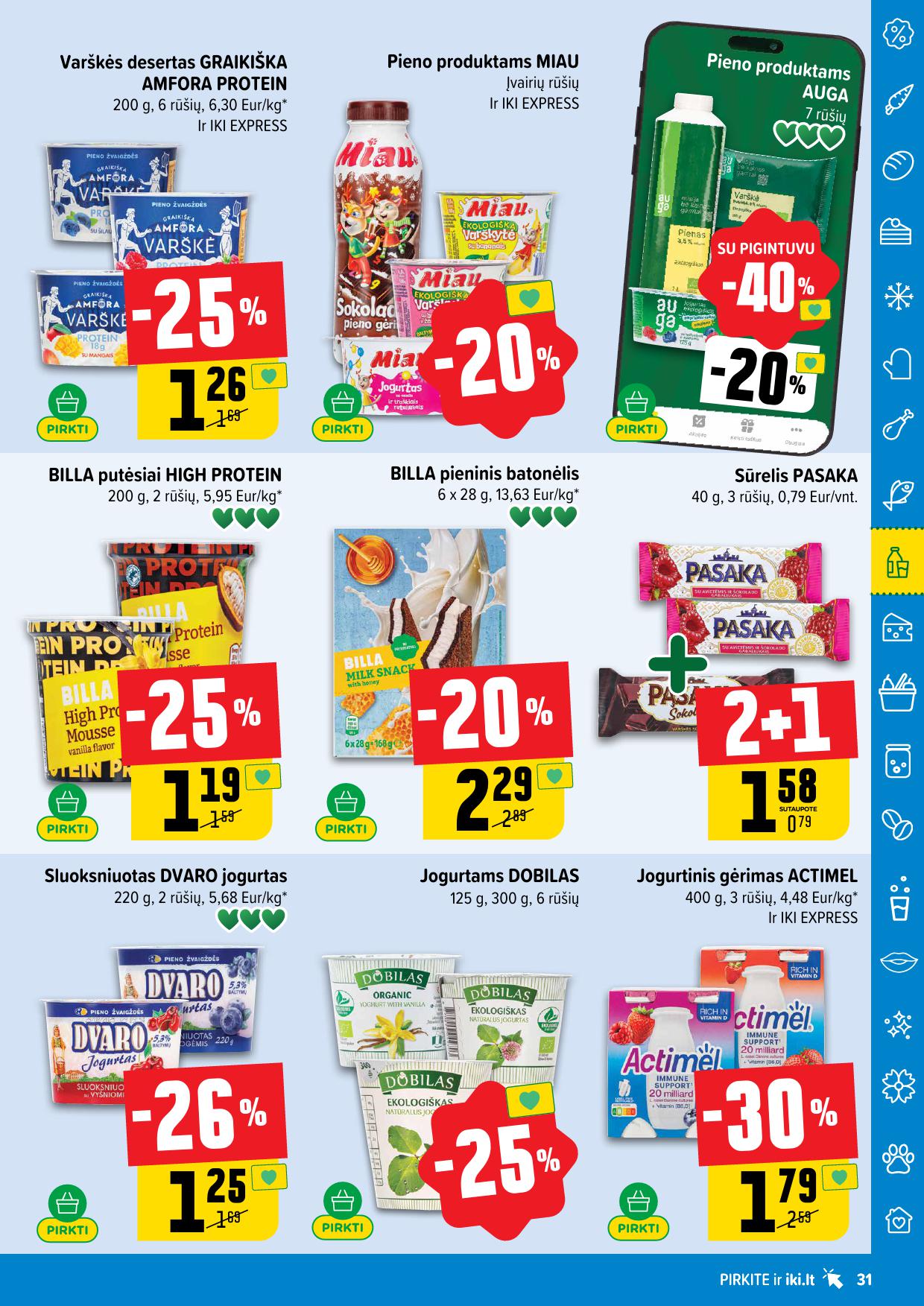 Naujausias IKI kaininis katalogas 2026.02.16 - 2026.02.22