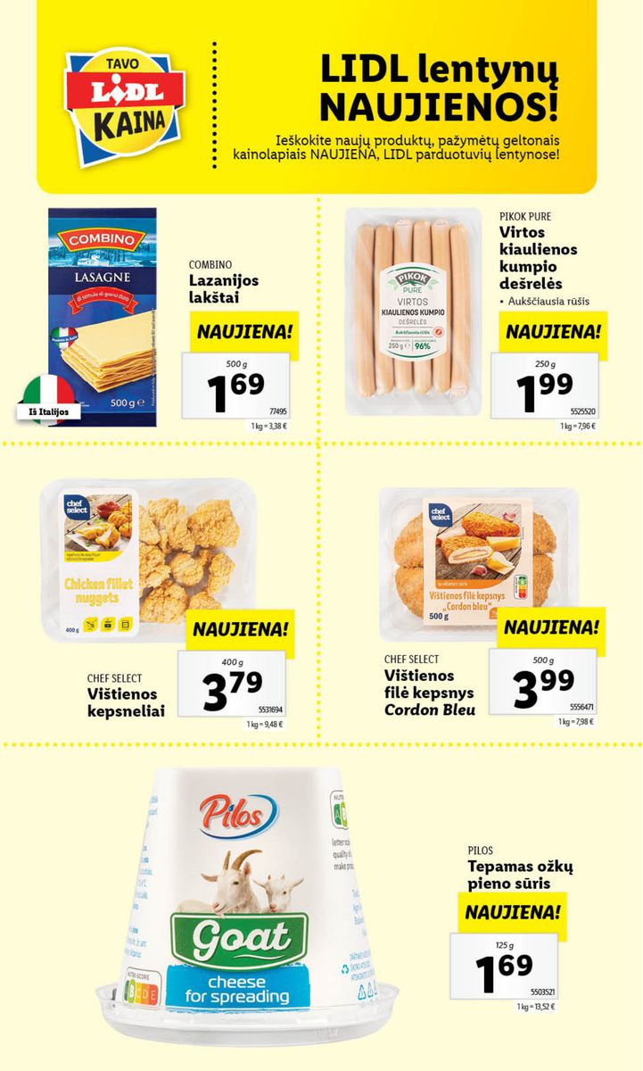 Naujausias LIDL kaininis katalogas 2023.12.26 - 2023.12.31