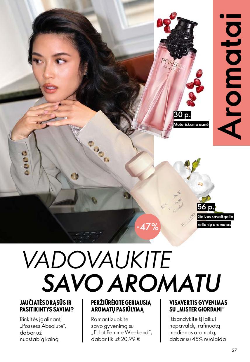 ORIFLAME  katalogas galioja 2026.08.26 - 2026.09.15