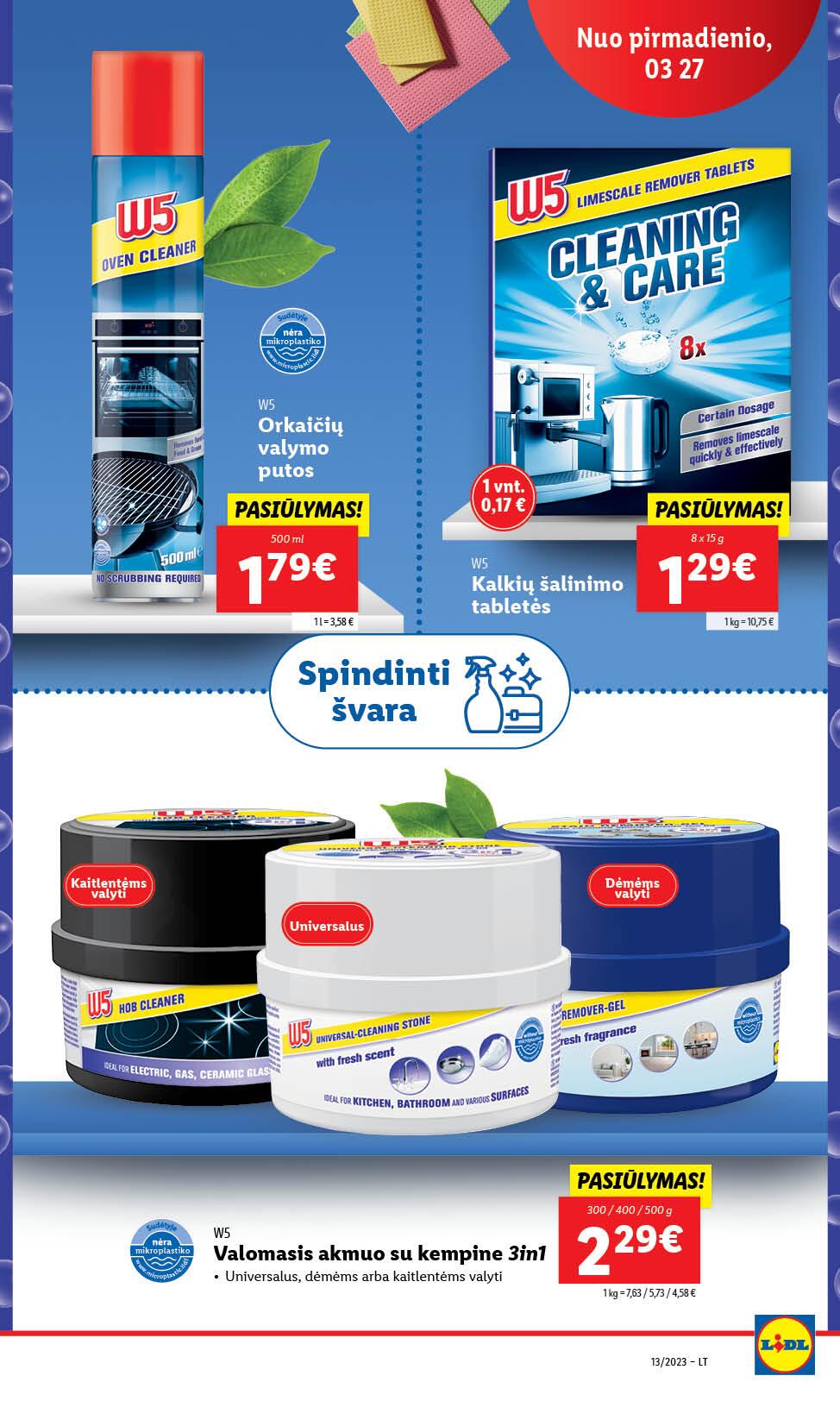 Naujausias LIDL kaininis katalogas 2023.03.16 - 2023.04.02