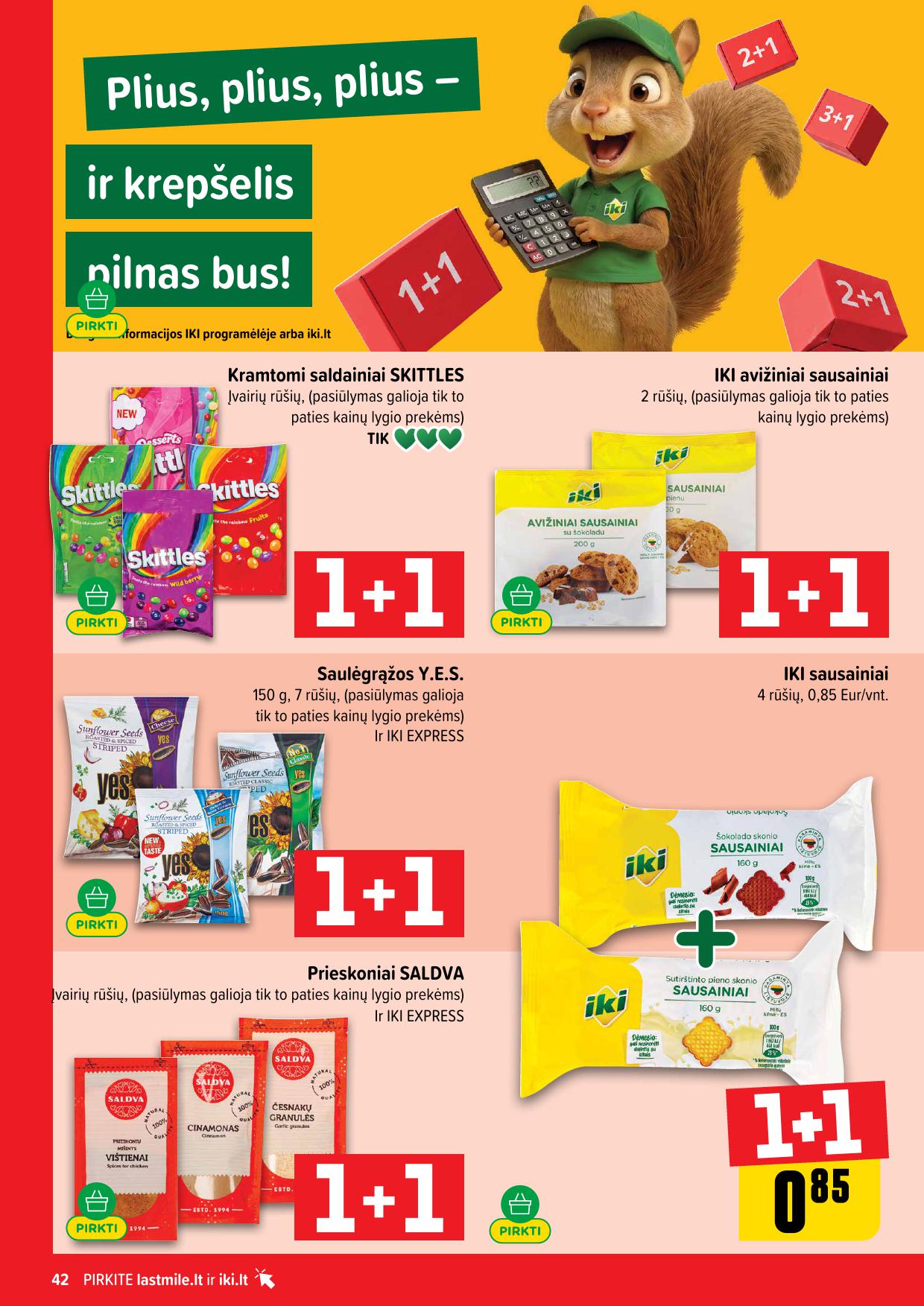 Naujausias IKI kaininis katalogas 2026.10.19 - 2026.10.25