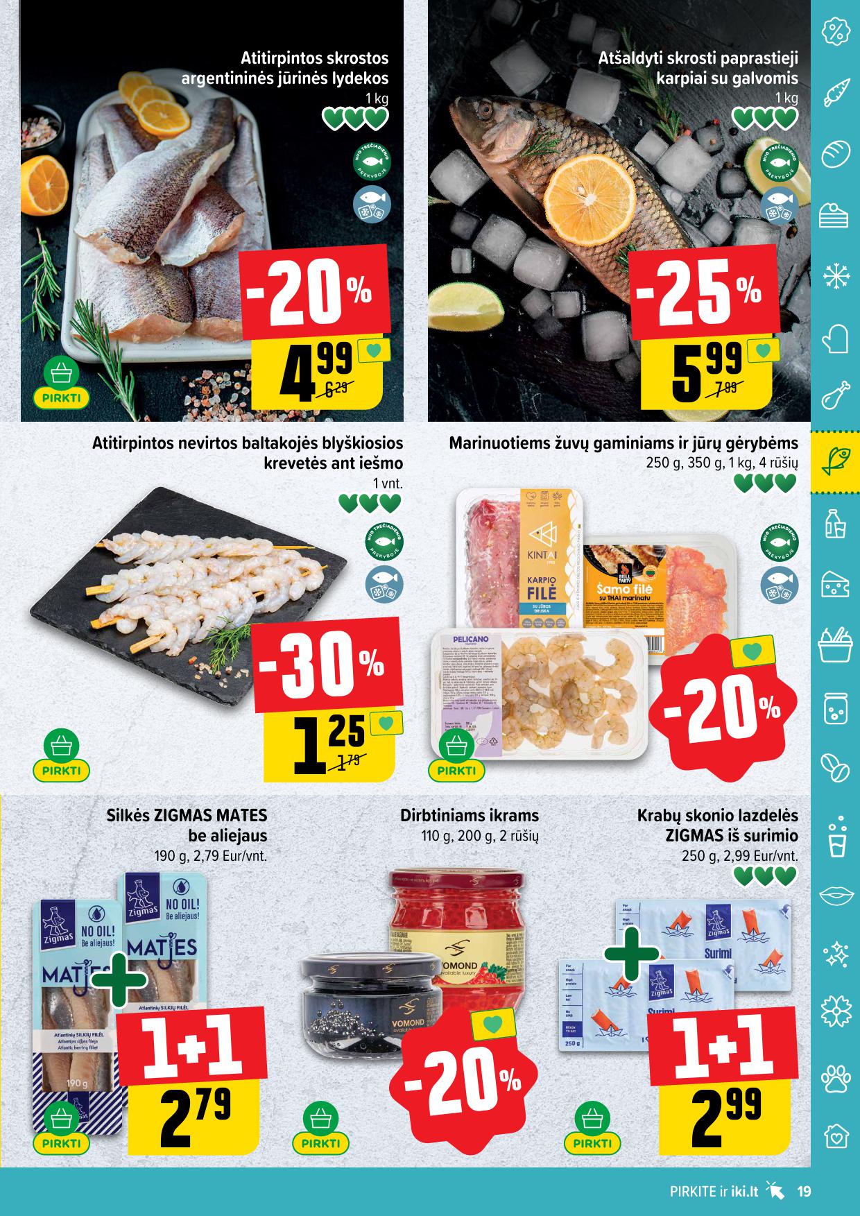 Naujausias IKI kaininis katalogas 2026.01.26 - 2026.02.01