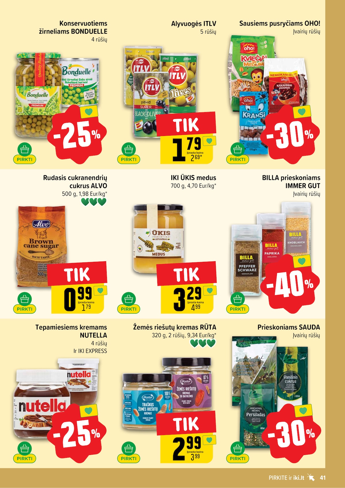 IKI SAVAITĖLĖ akcijų ir nuolaidų leidinys Nr.17 2026.04.20 - 2026.04.26