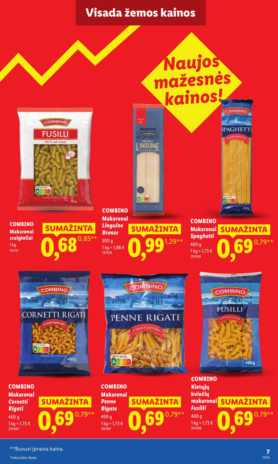 LIDL nuolaidų katalogas "Nr.1 Pažadas Jums"