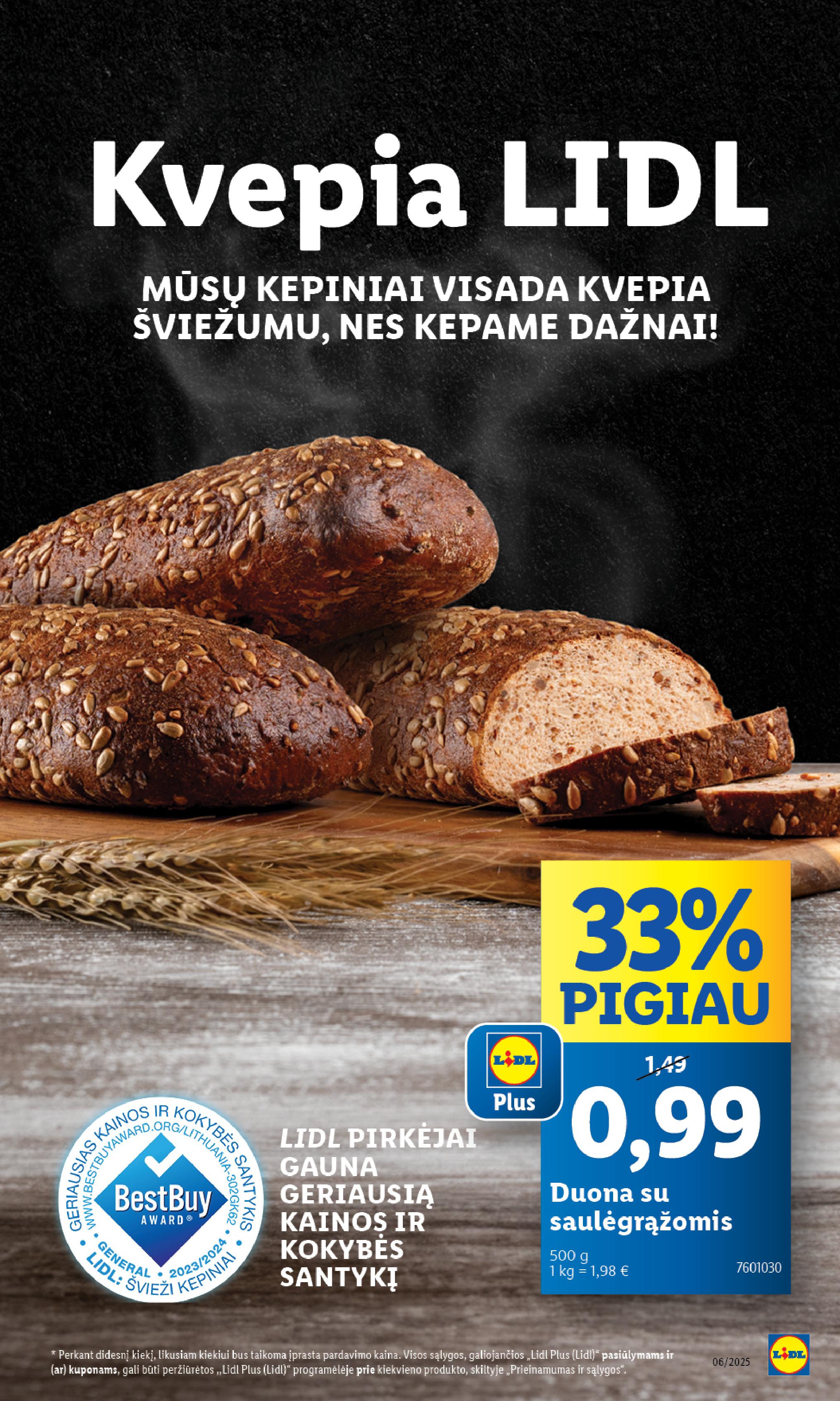 Naujausias LIDL kaininis katalogas 2025.02.03 - 2025.02.09