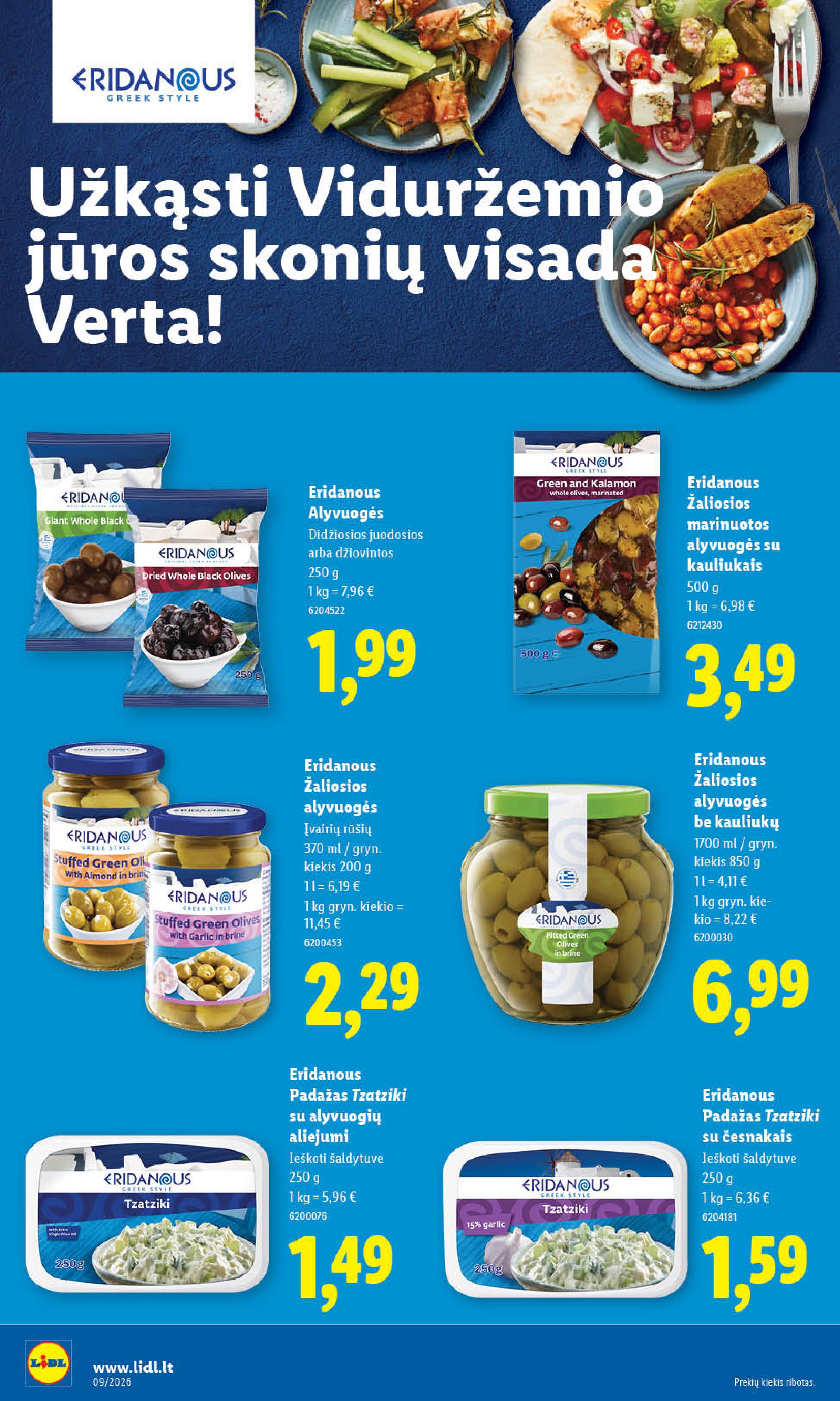 Naujausias LIDL kaininis katalogas 2026.02.23 - 2026.03.01