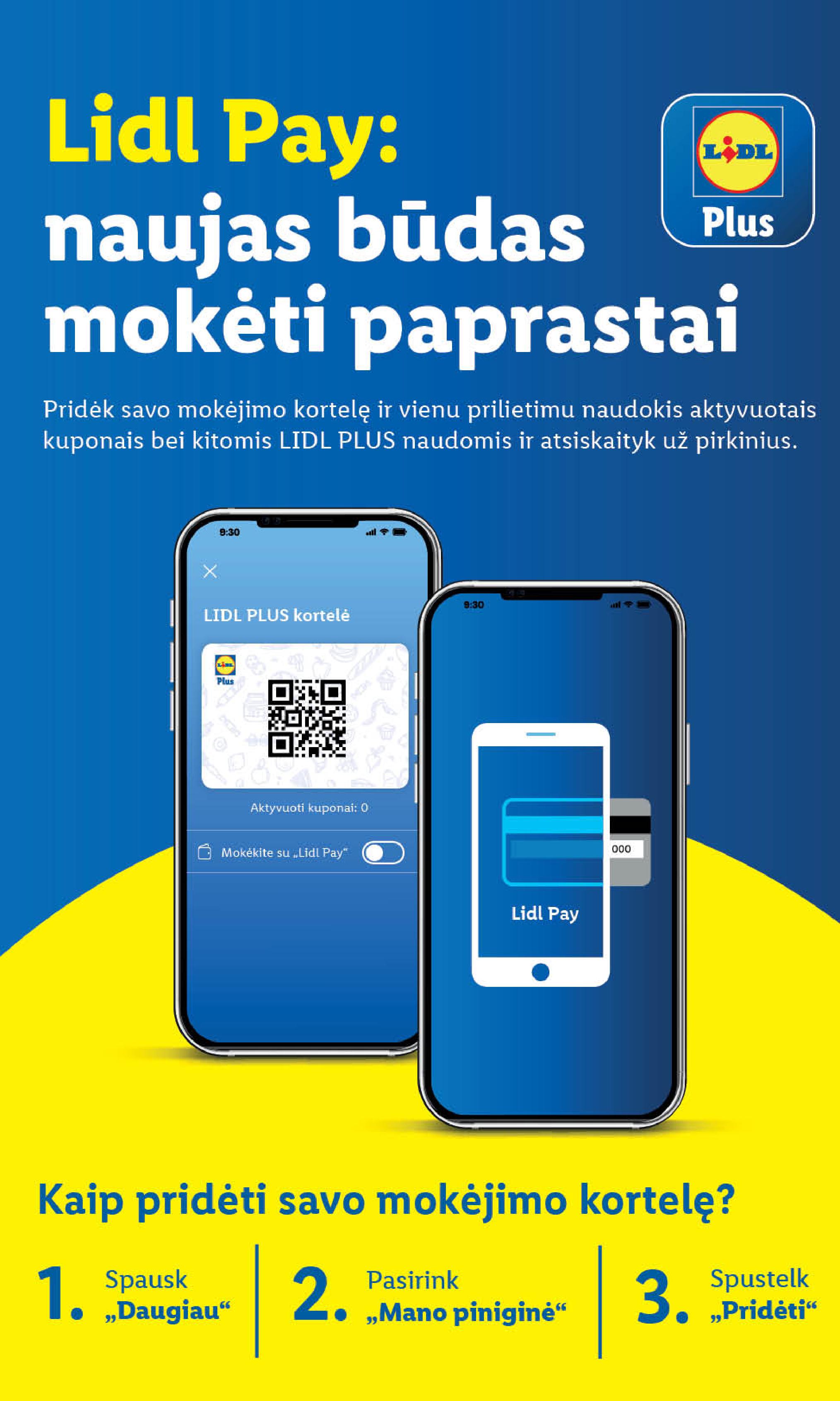 Naujausias LIDL kaininis katalogas 2024.11.04 - 2024.11.10