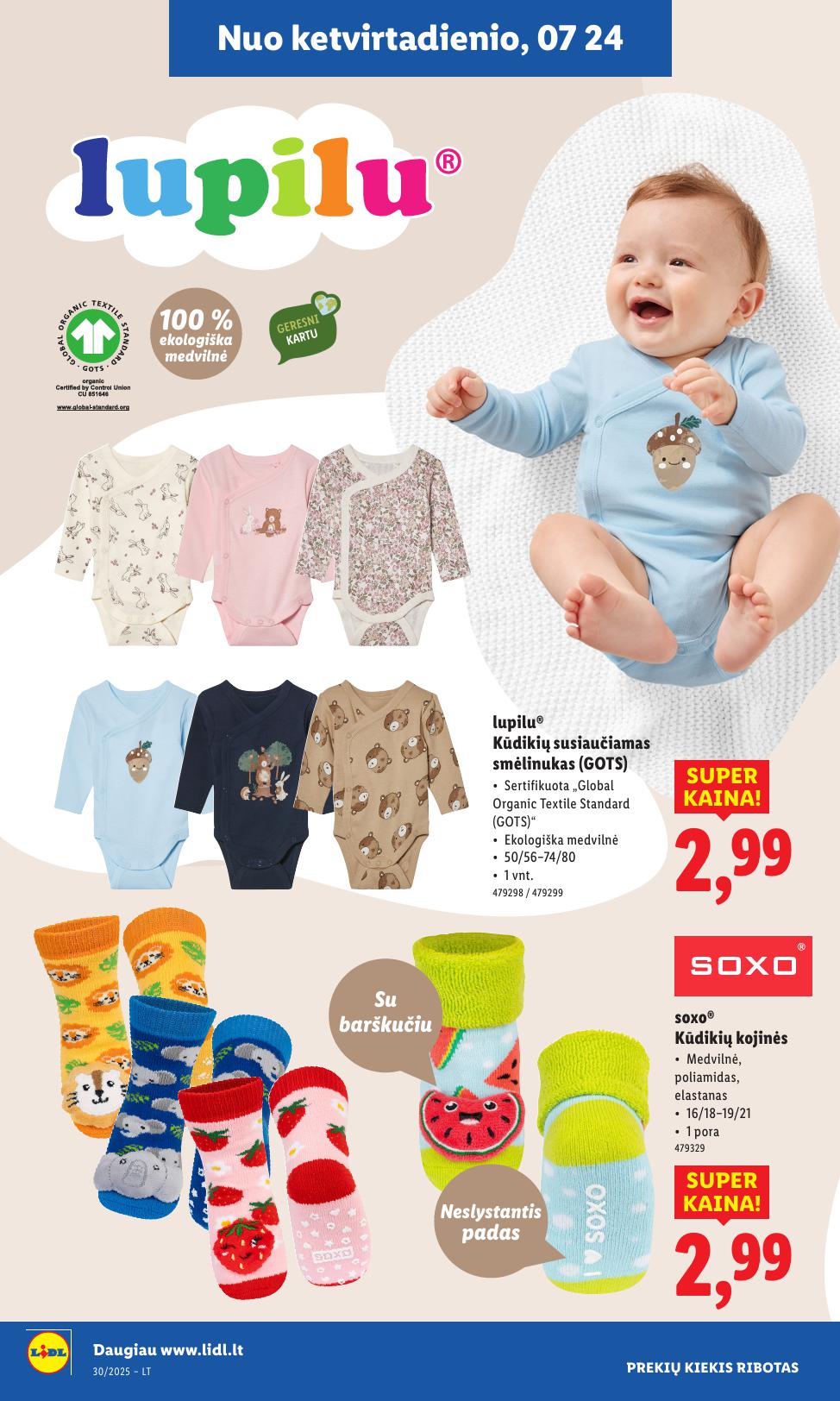 LIDL ne maisto prekių leidinys 2025.07.21 - 2025.07.27