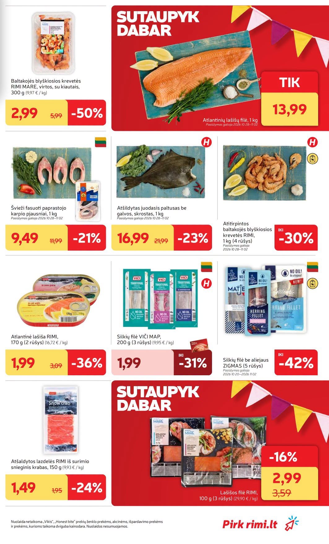 Naujas RIMI leidinys Nr.44 nuo 2026.10.27 iki 2026.11.02
