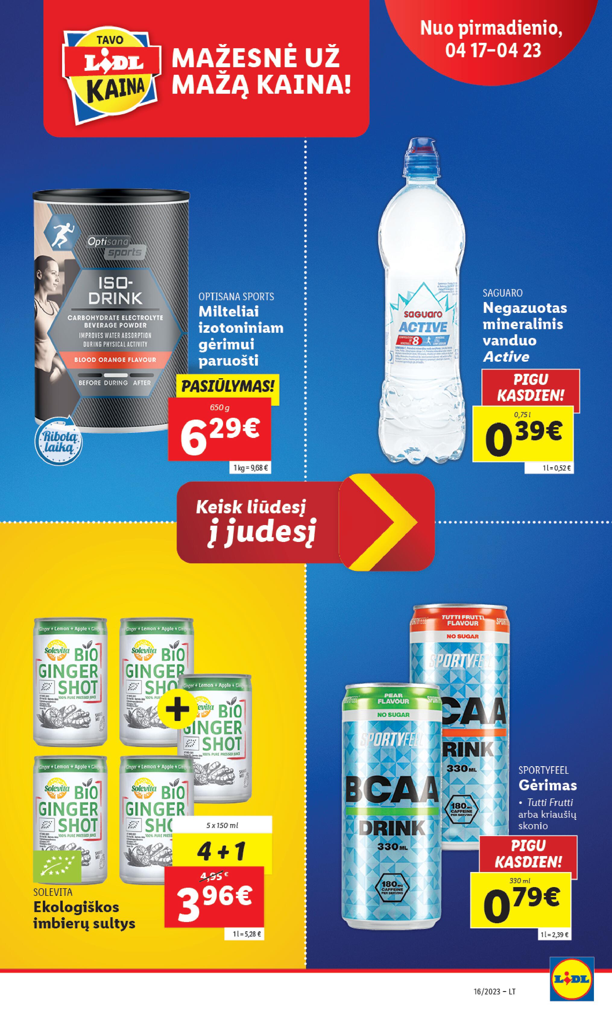 Naujausias LIDL kaininis katalogas 2023.04.17 - 2023.04.23