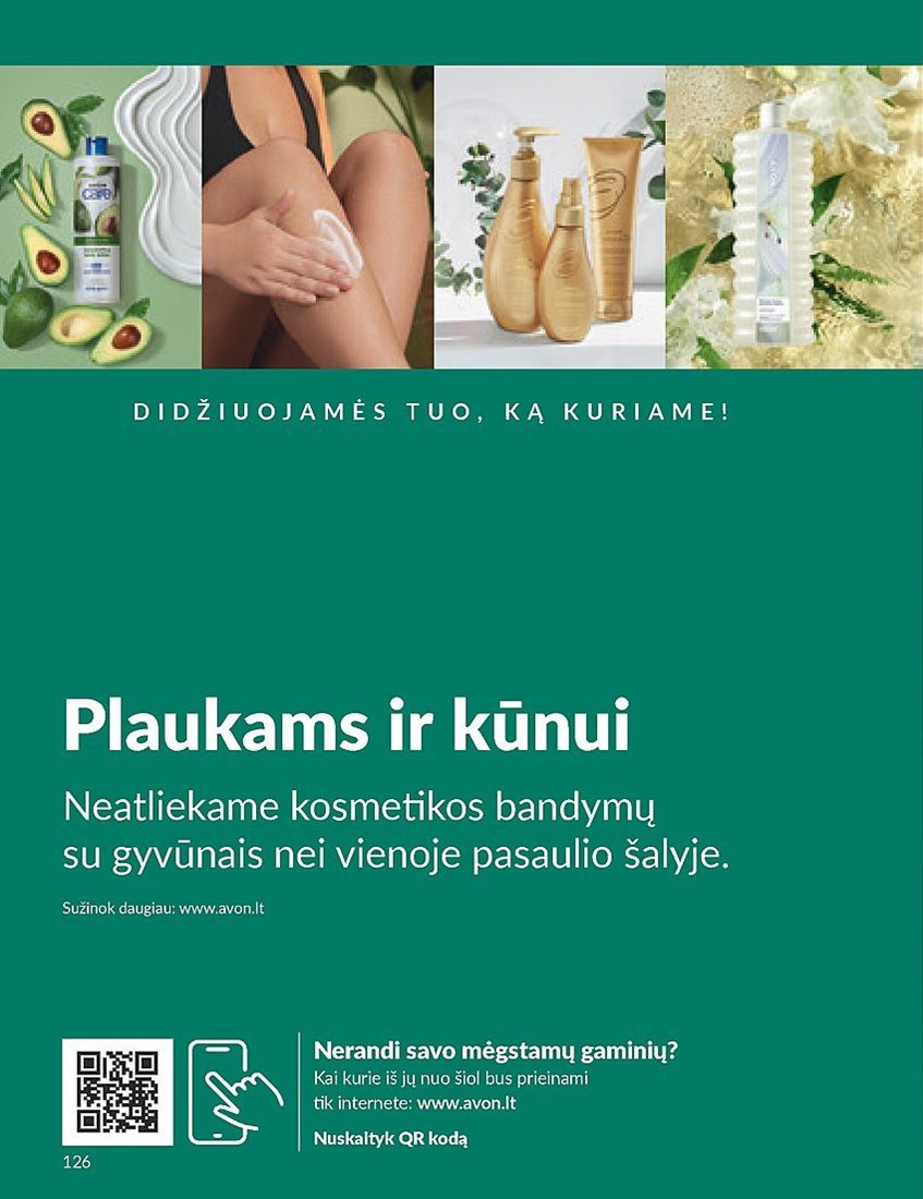 AVON katalogas galioja 2023.09.01 - 2023.09.30