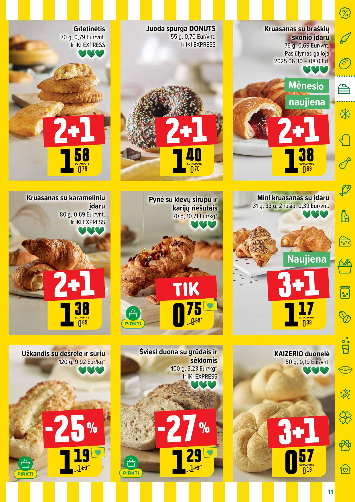 IKI SAVAITĖLĖ akcijų ir nuolaidų leidinys Nr.28 2025.07.07 - 2025.07.13