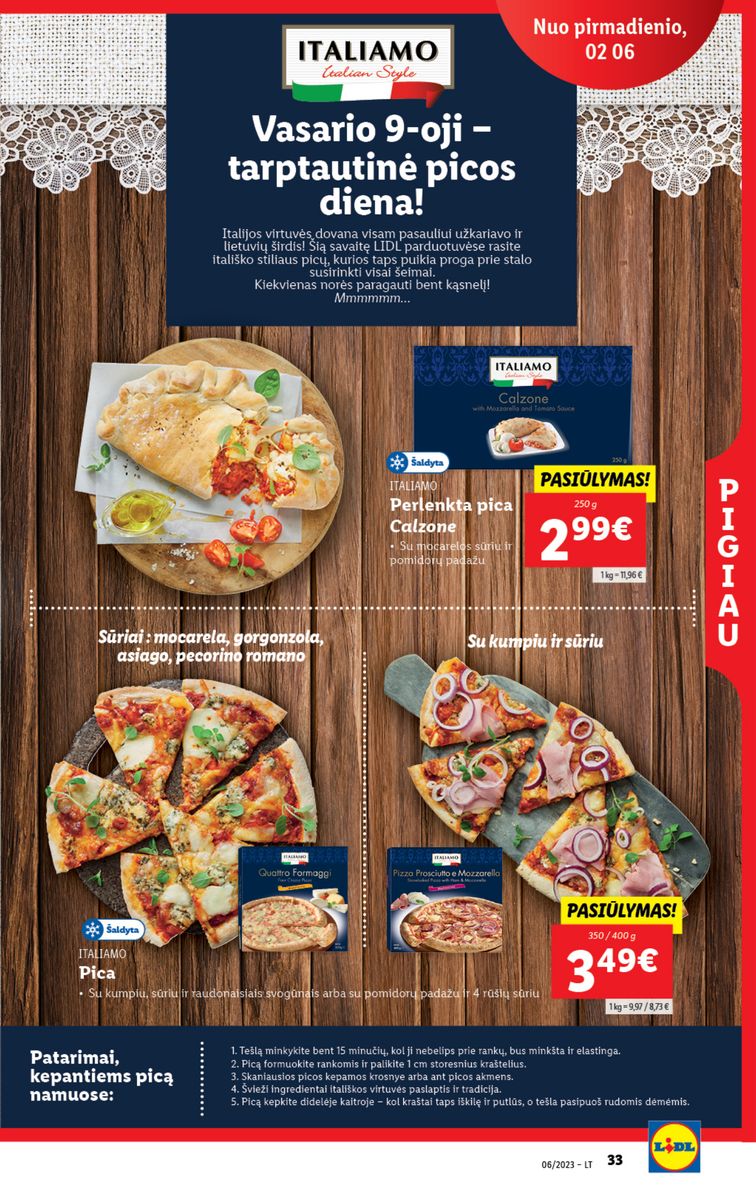 Naujausias LIDL kaininis katalogas 2023.02.06 - 2023.02.12