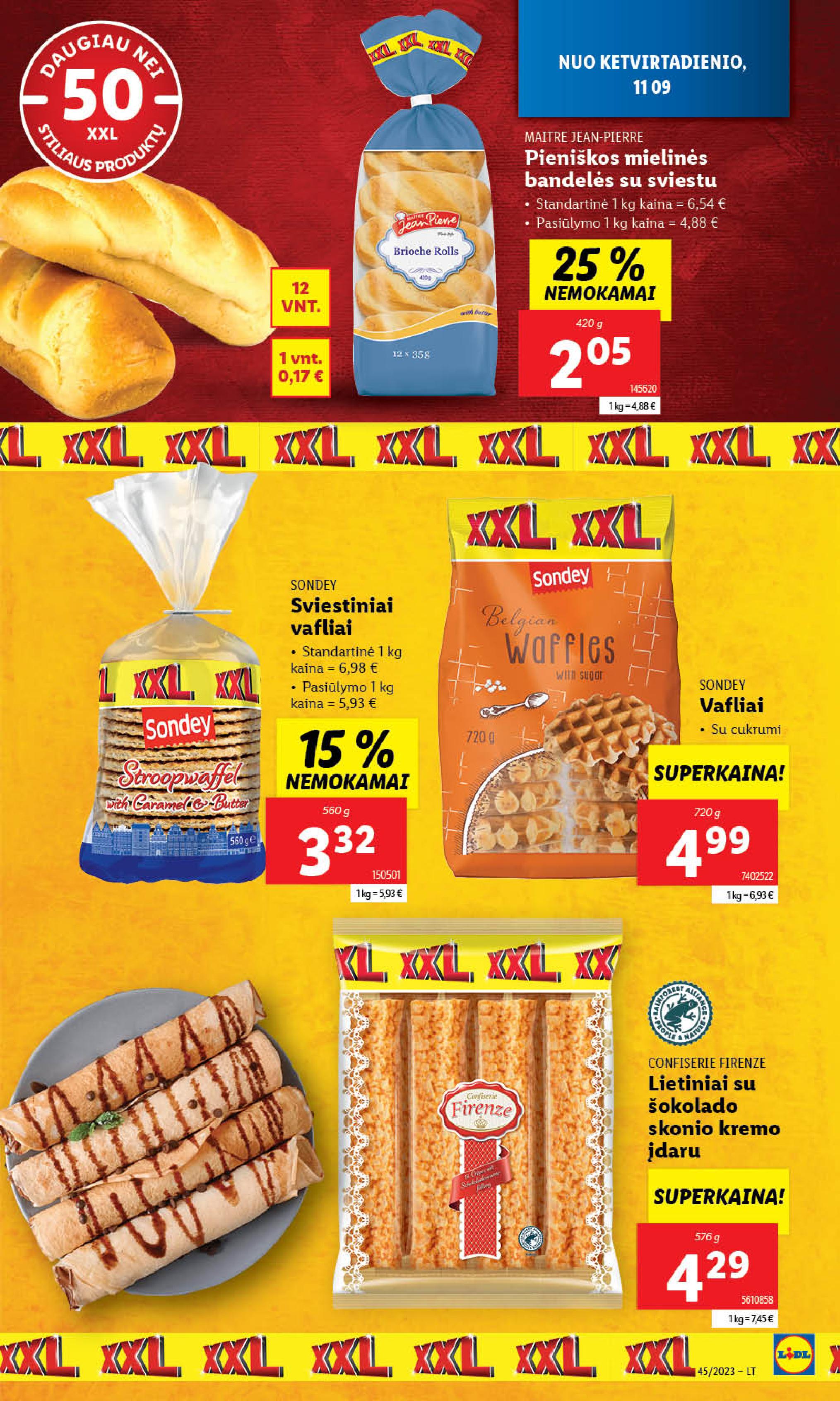 Naujausias LIDL kaininis katalogas 2023.11.06 - 2023.11.12