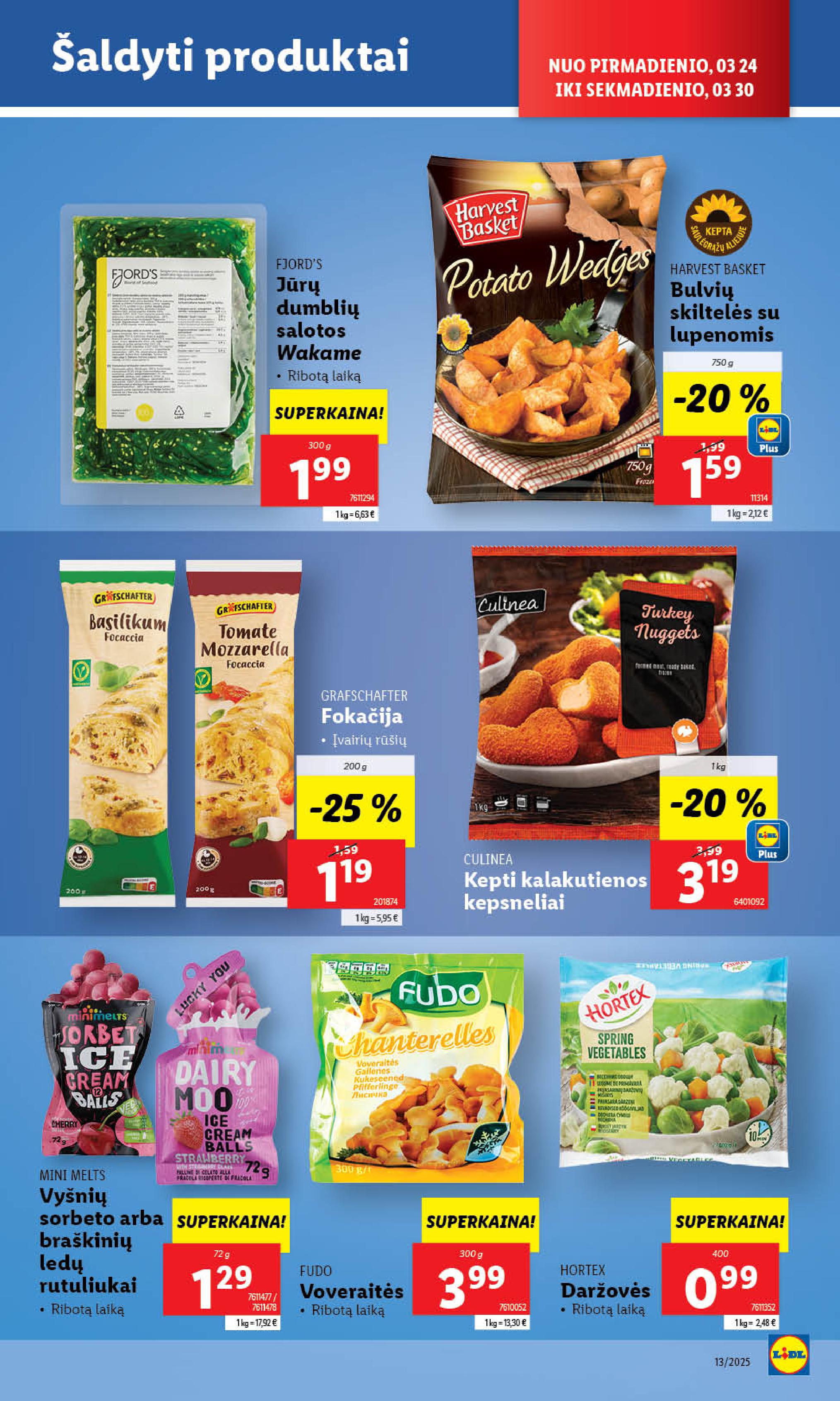 Naujausias LIDL kaininis katalogas 2025.03.24 - 2025.03.30
