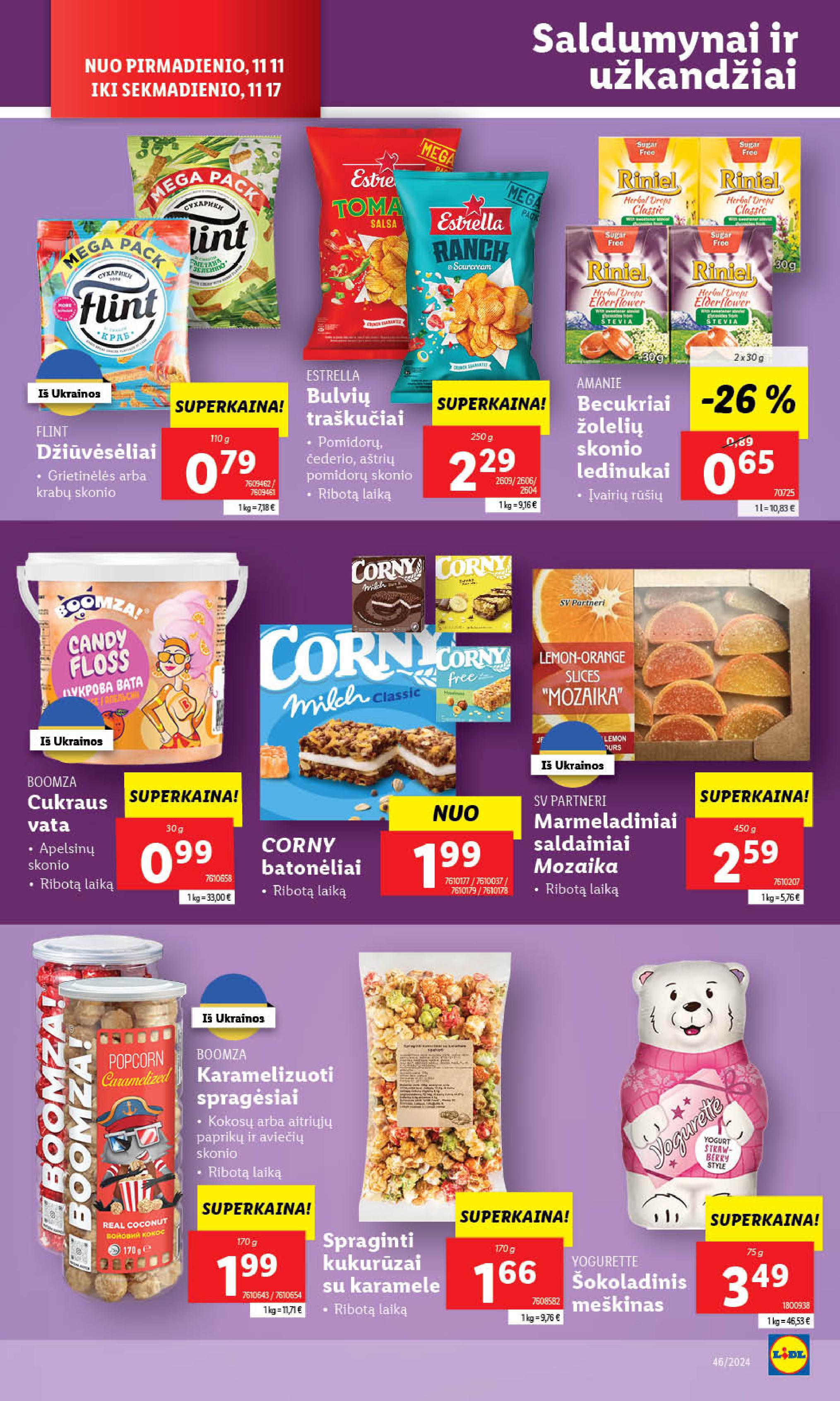 Naujausias LIDL kaininis katalogas 2024.11.11 - 2024.11.17