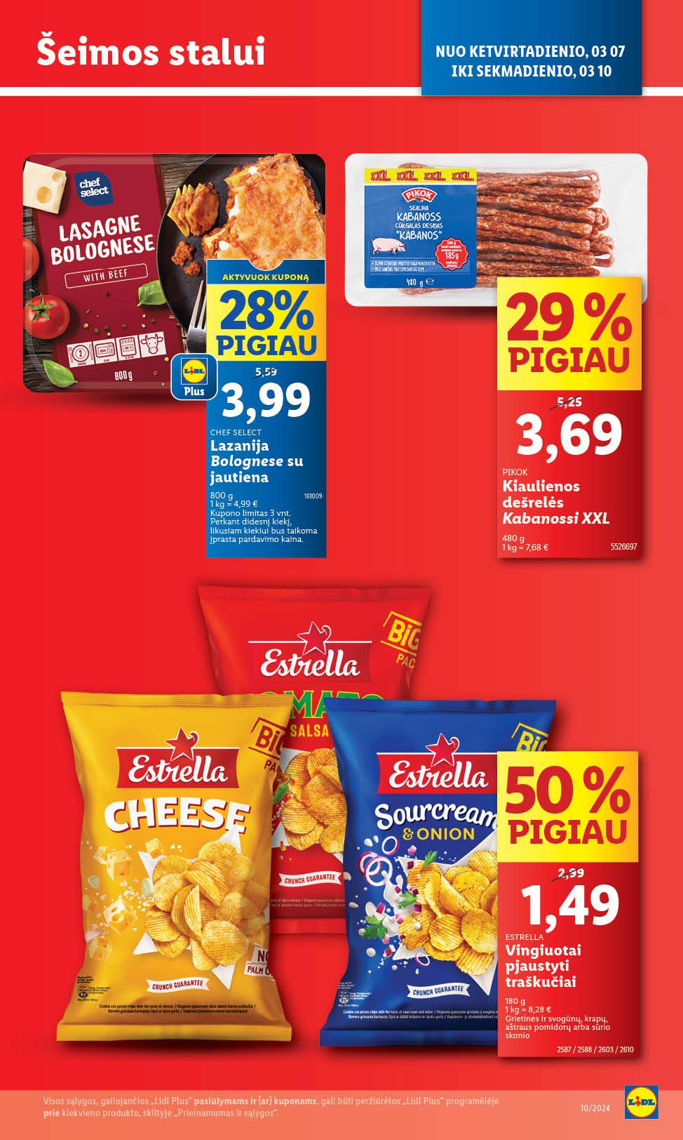 Naujausias LIDL kaininis katalogas 2024.03.04 - 2024.03.10