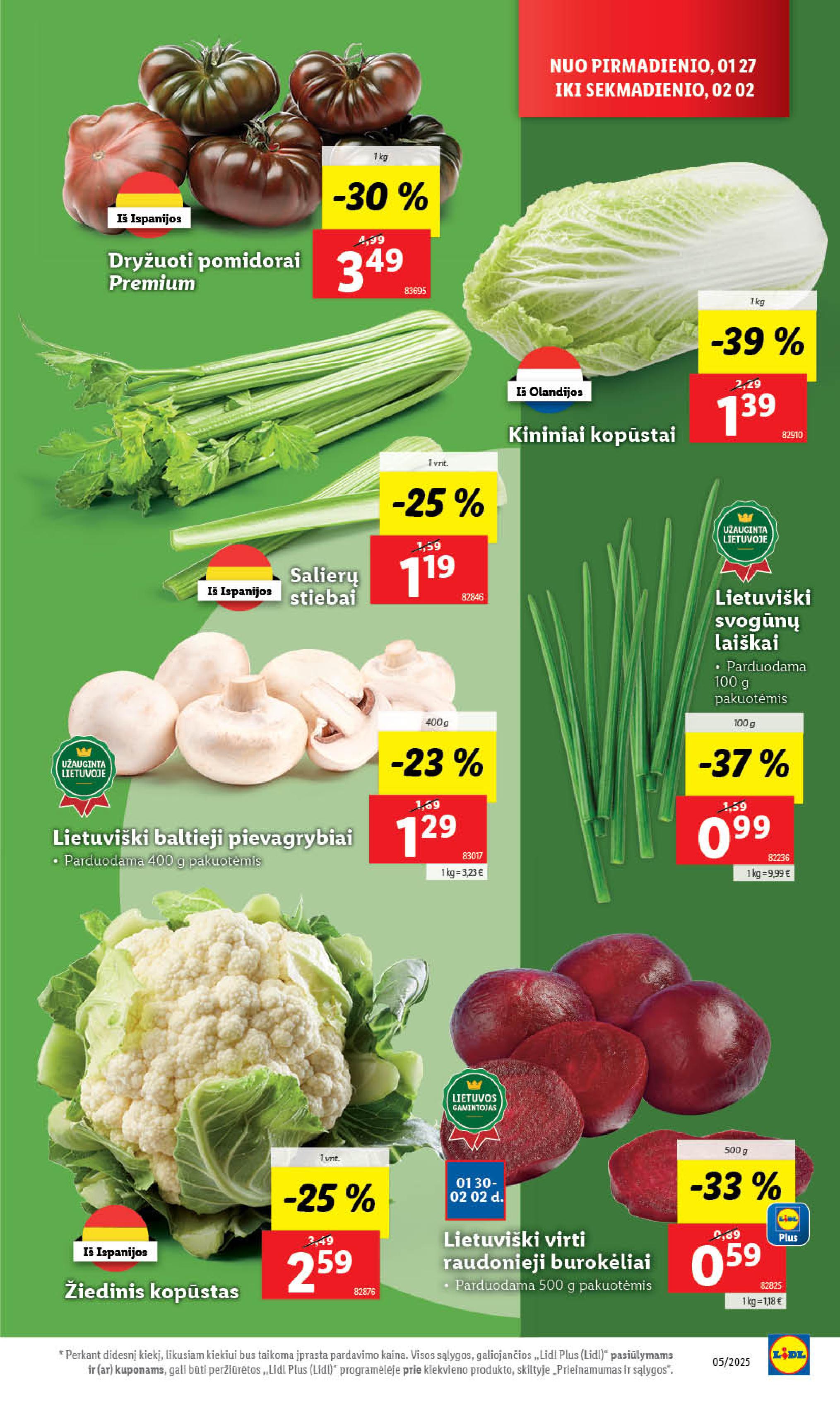 Naujausias LIDL kaininis katalogas 2025.01.27 - 2025.02.02