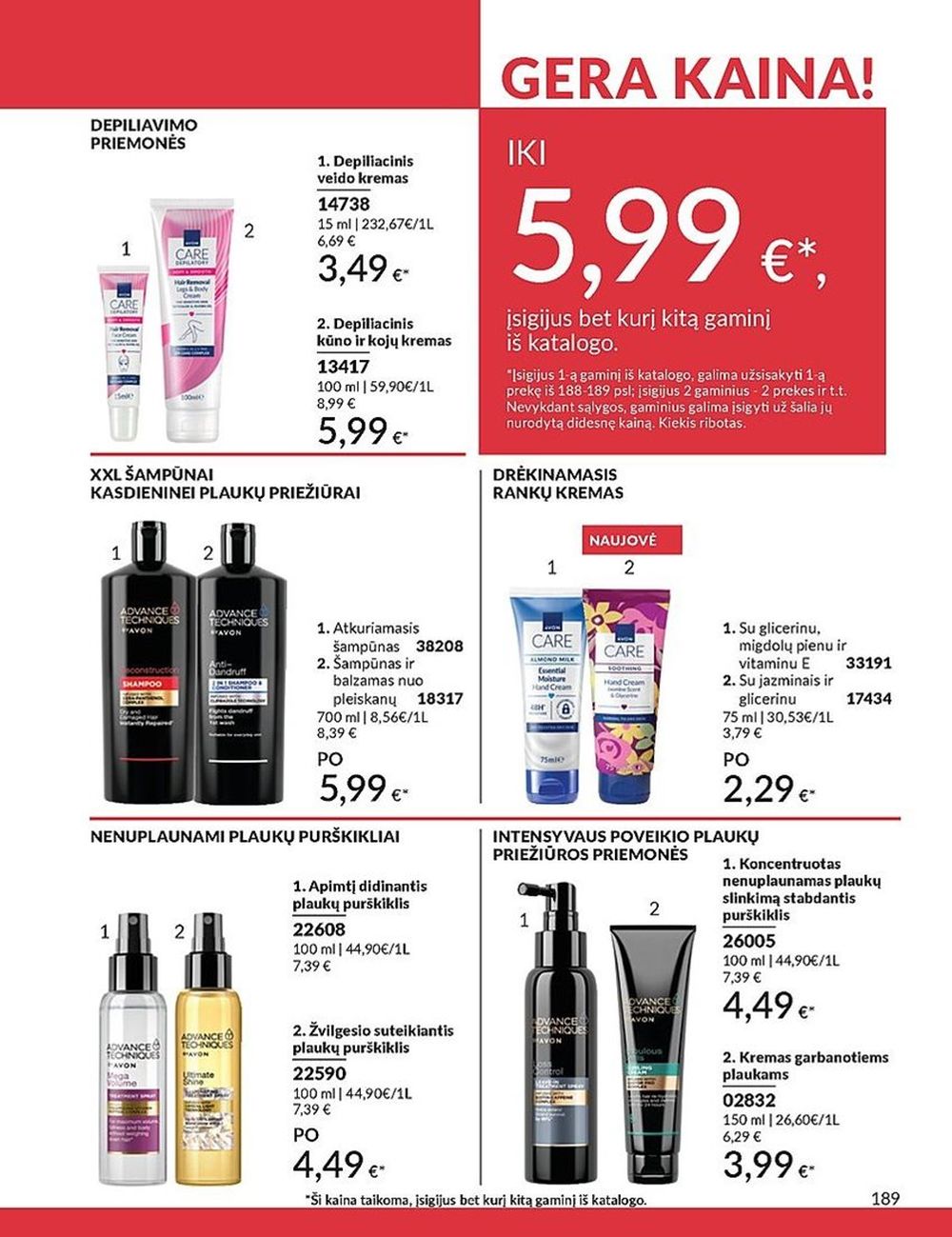 Naujas AVON katalogas galioja 2025.05.01 - 2025.05.31