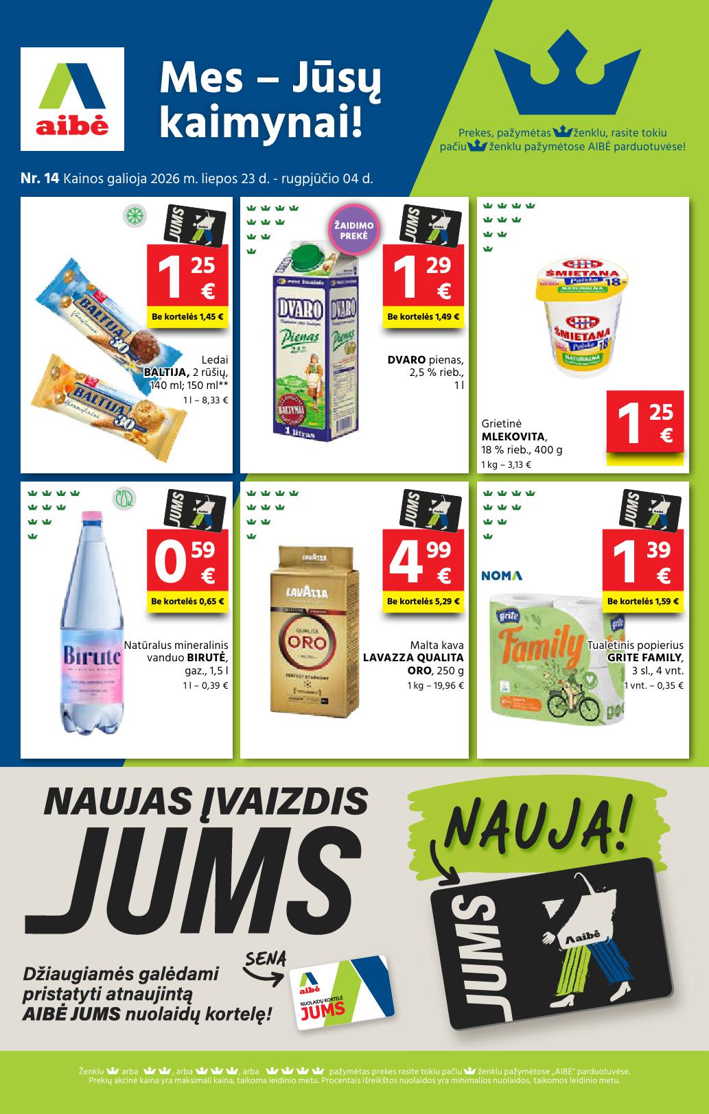 Naujas AIBĖ leidinys Nr.14 nuo 2026.07.23 iki 2026.08.04