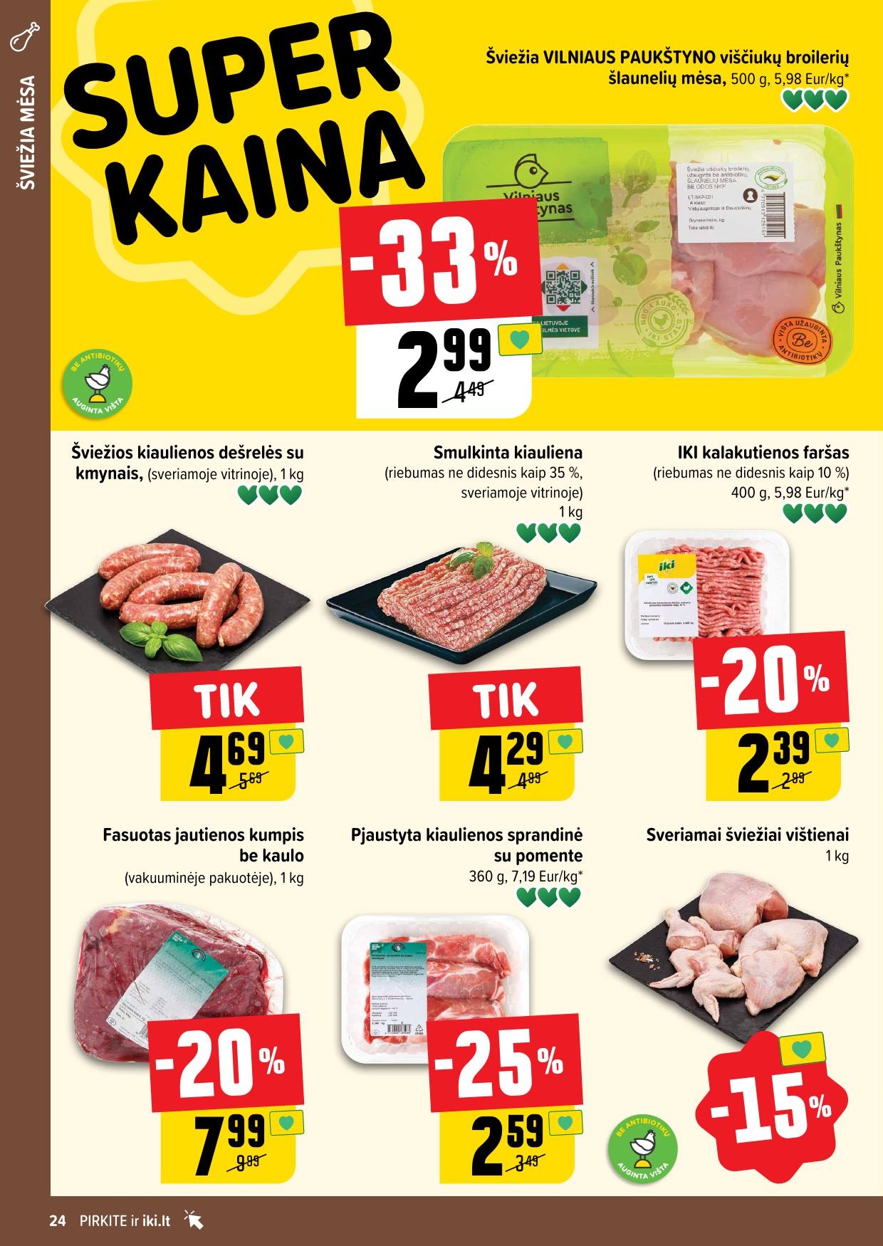 Naujausias IKI kaininis katalogas 2024.08.26 - 2024.09.01